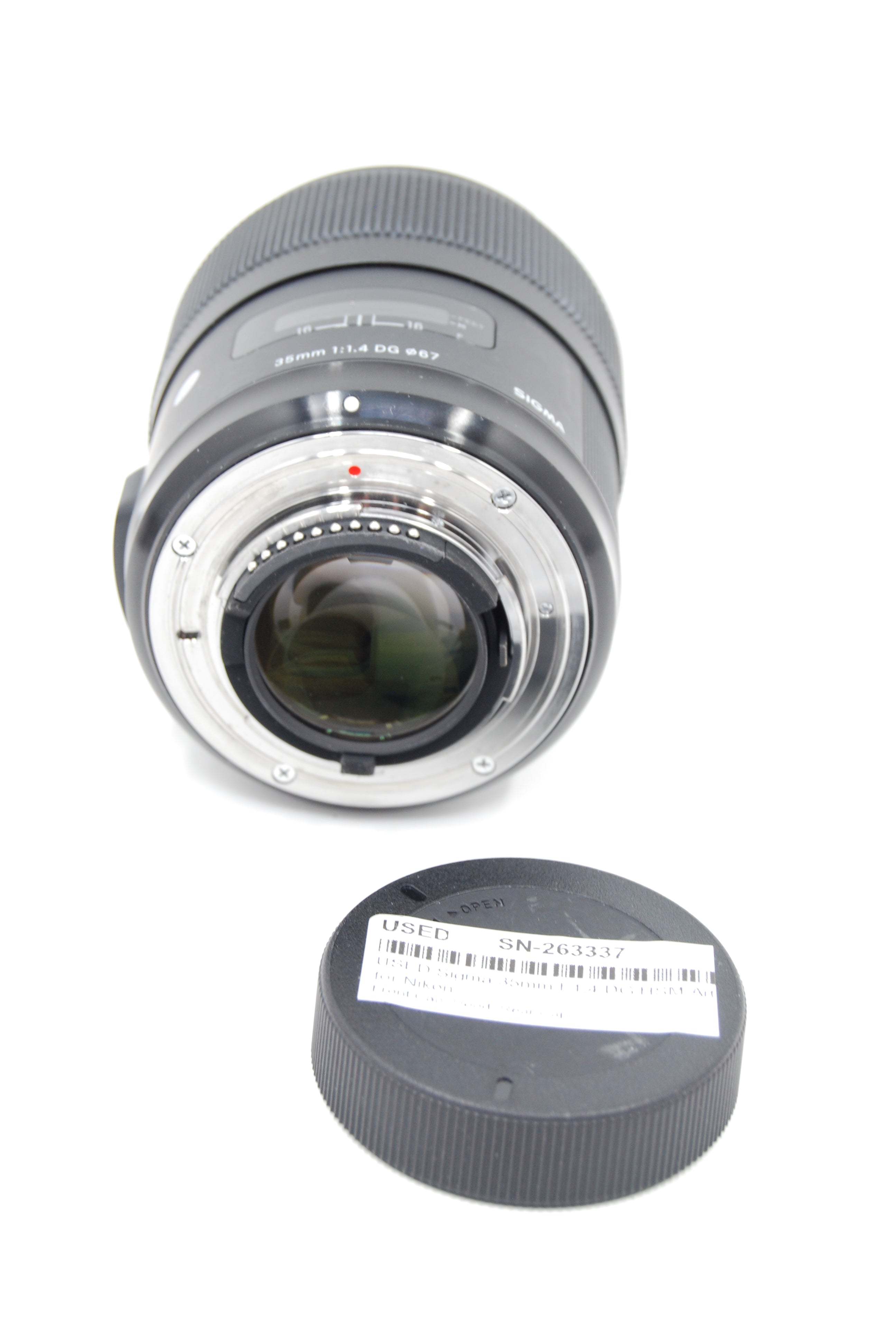USED Sigma 35mm F1.4 DG HSM Art for Nikon