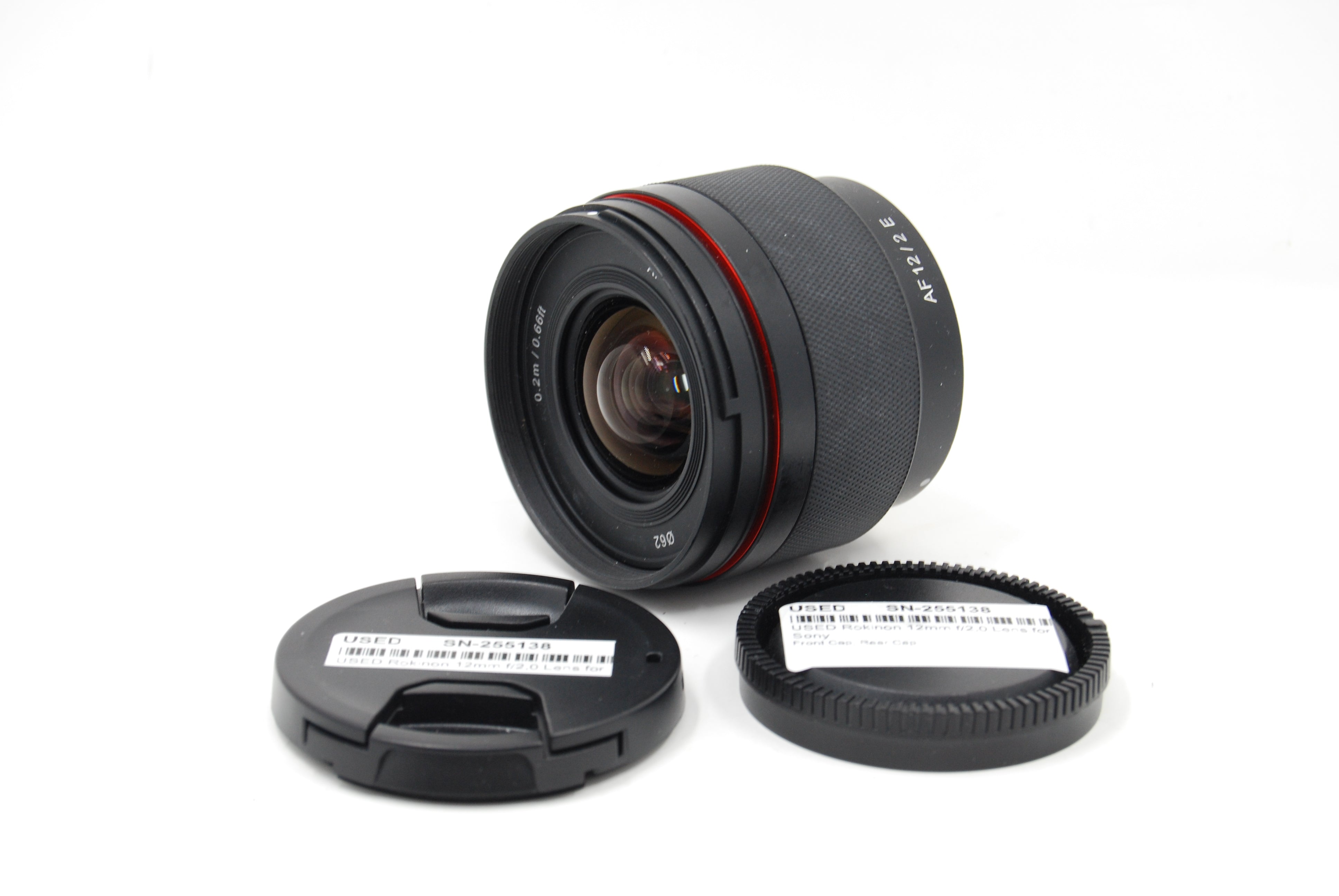 USED Rokinon 12mm f/2.0 Lens for Sony