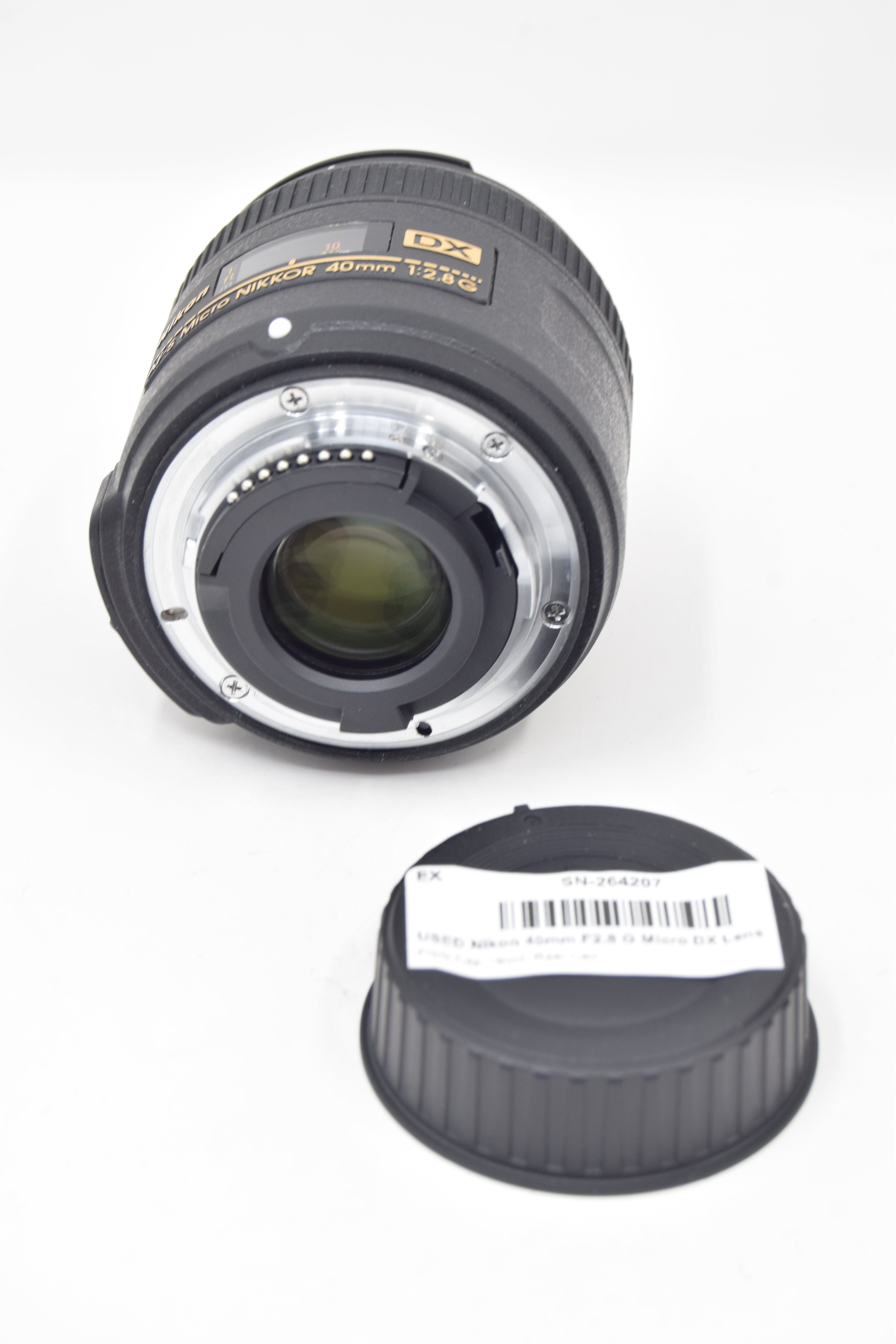 USED Nikon 40mm F2.8 G Micro DX Lens