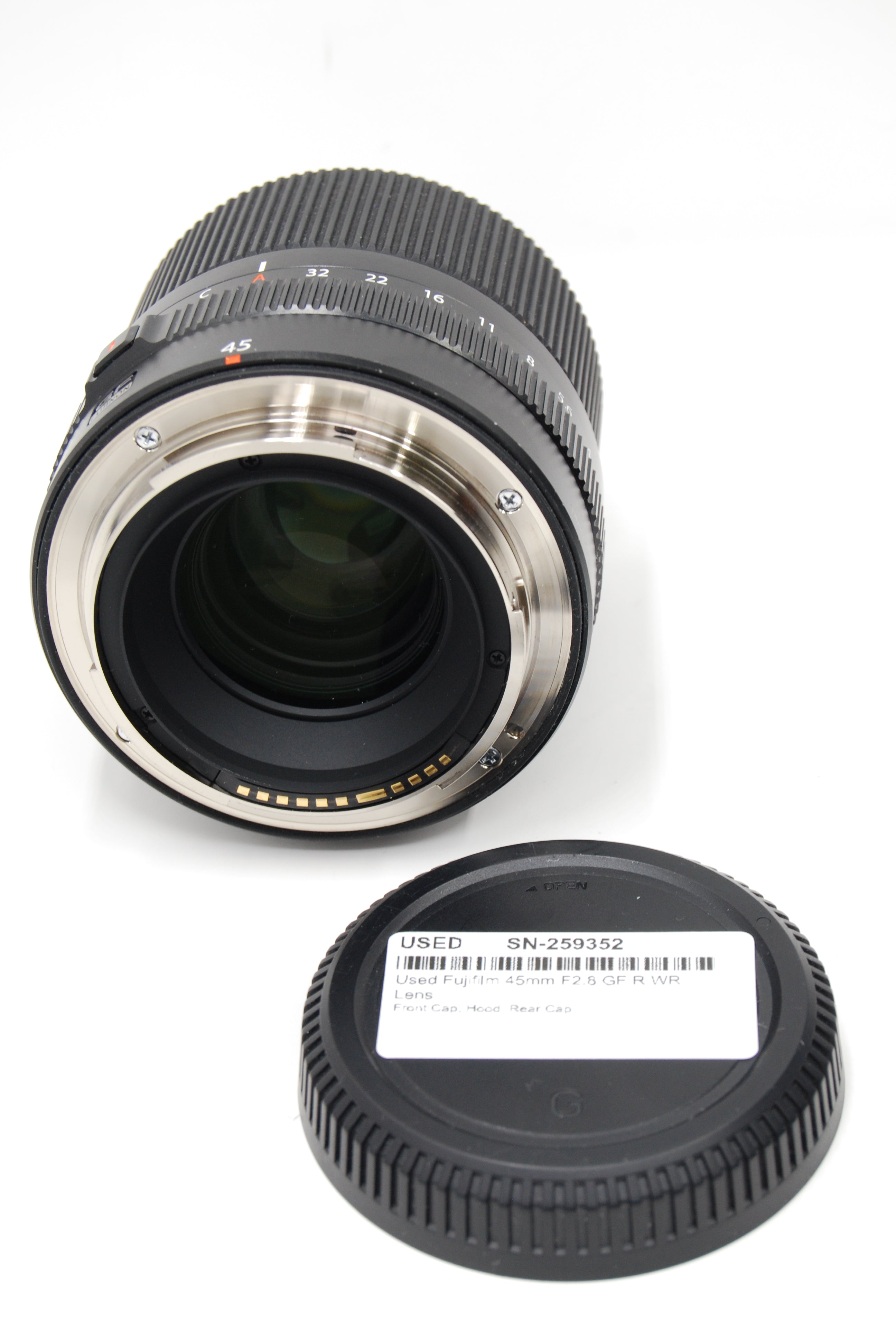 Used Fujifilm 45mm F2.8 GF R WR Lens