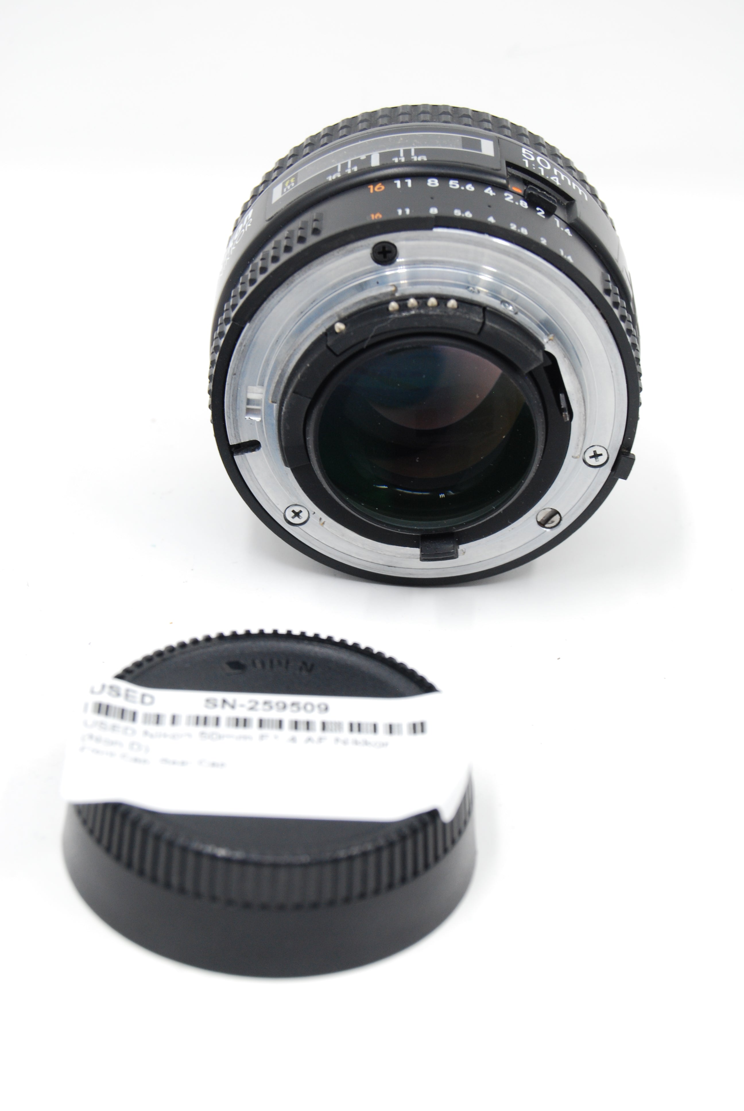 USED Nikon 50mm F1.4 AF Nikkor (Non D)
