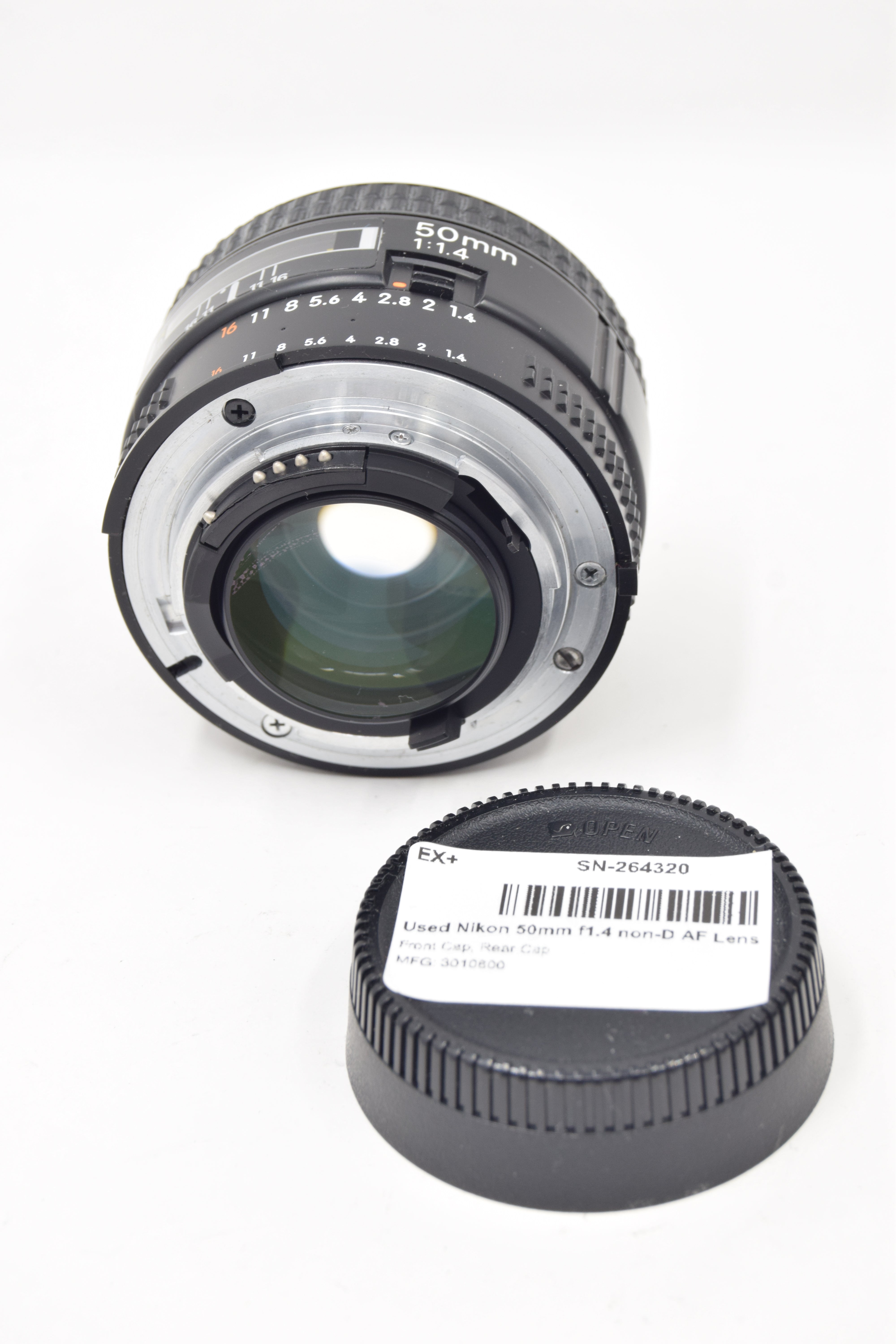 Used Nikon 50mm f1.4 non-D AF Lens