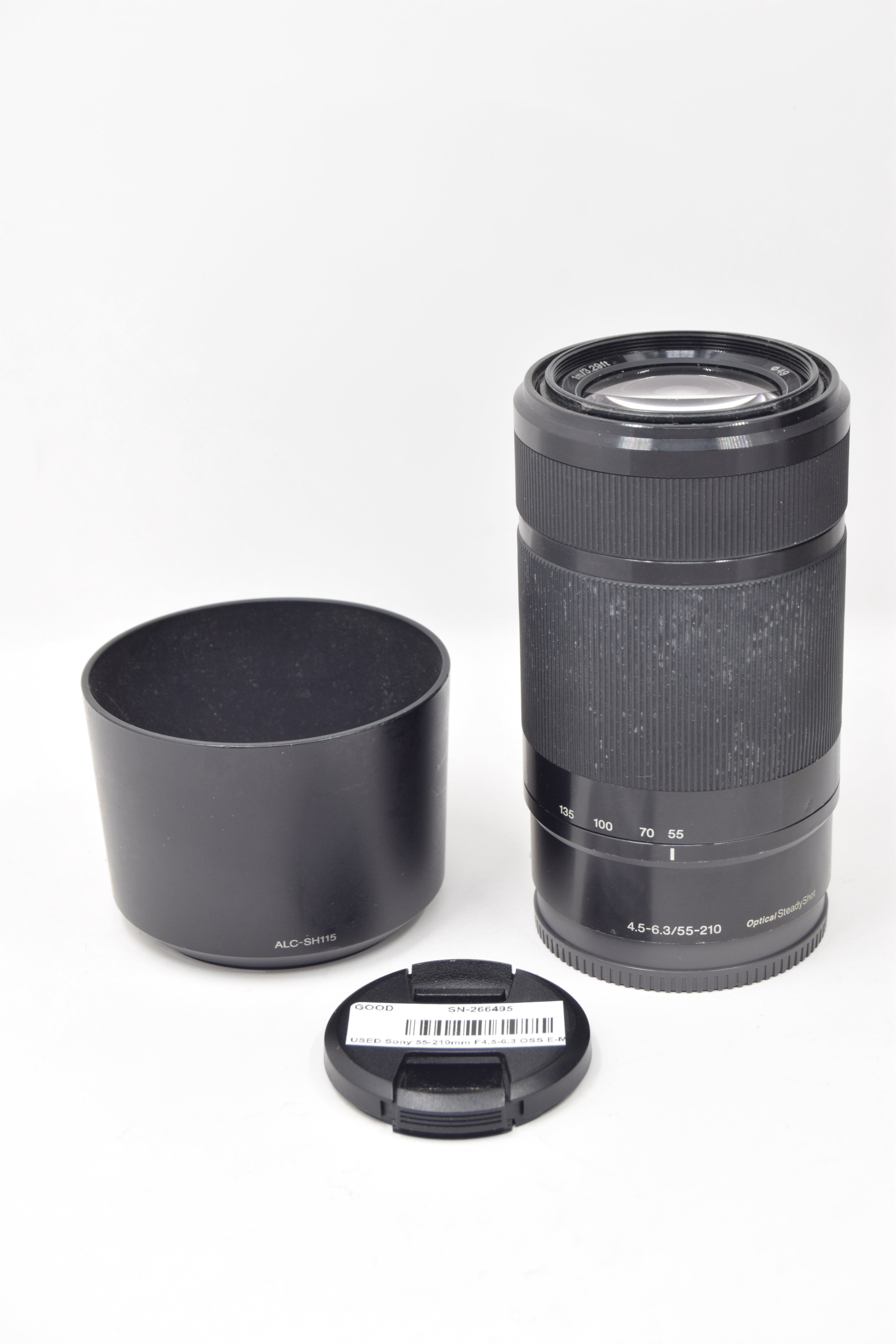 USED Sony 55-210mm F4.5-6.3 OSS E-Mount Lens (Black)
