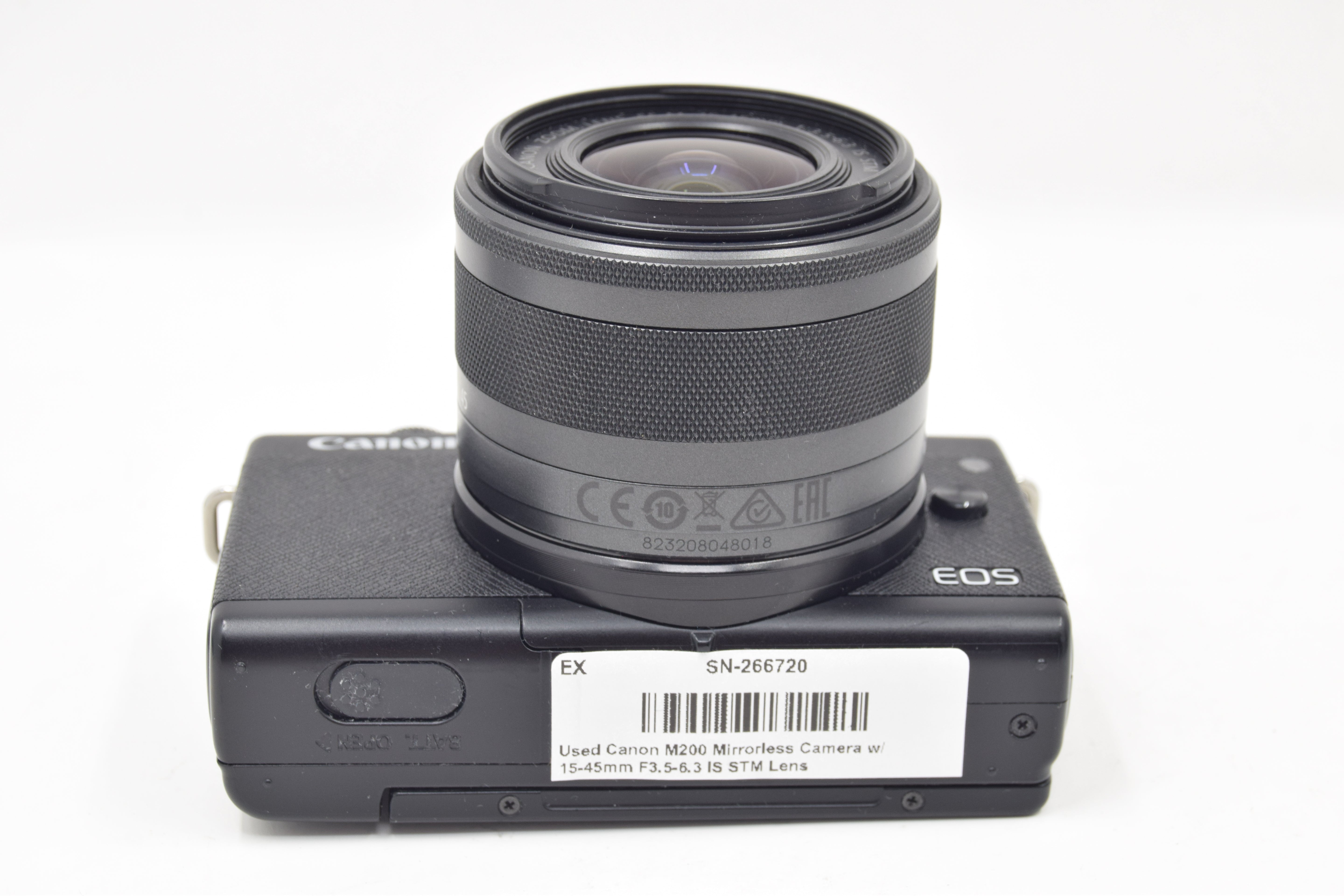 Used Canon M200 Mirrorless Camera w/ 15-45mm F3.5-6.3 IS STM Lens