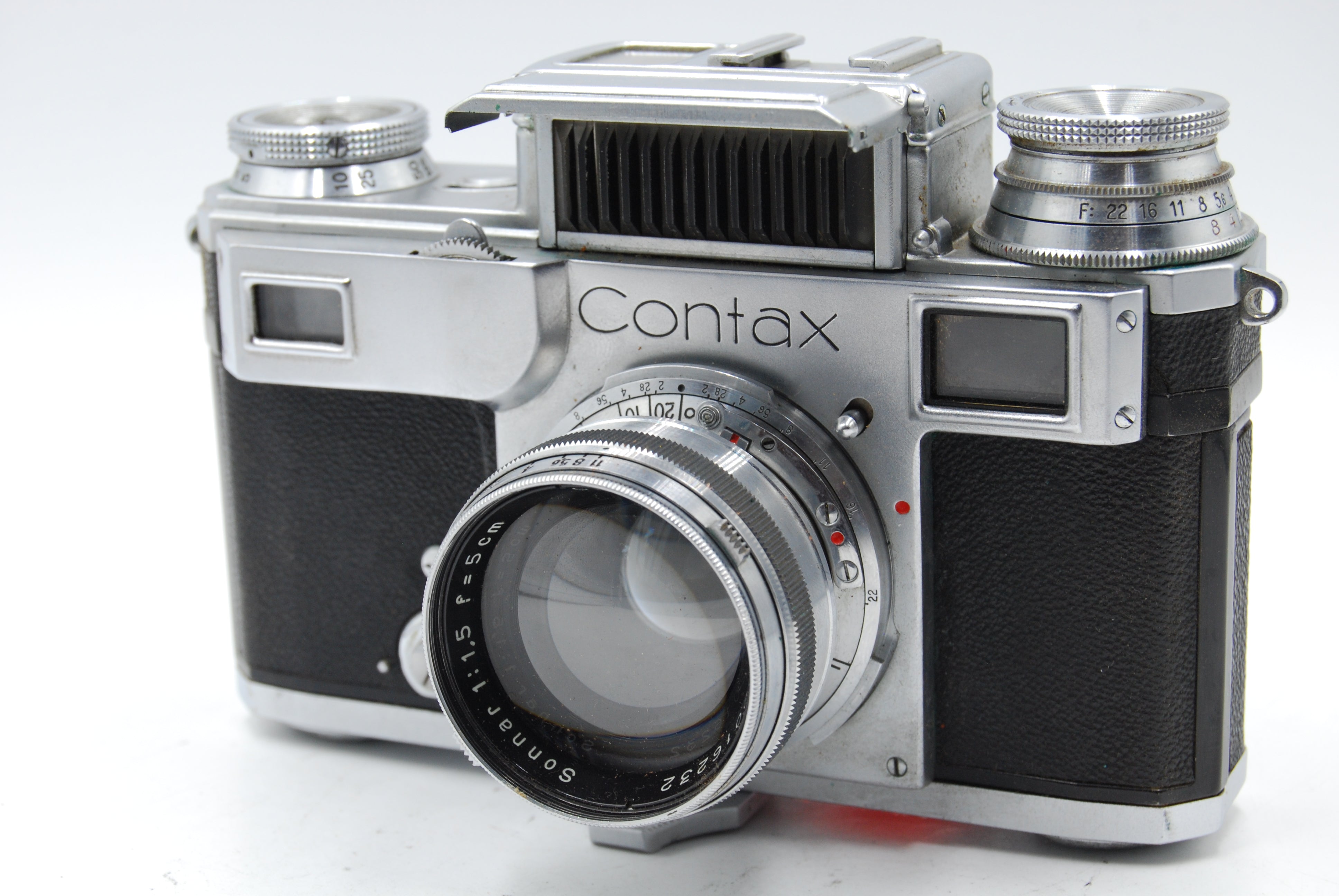 Zeiss Ikon Contax w/ Carl Zeiss Jena 5cm (50mm) f/1.5 - UNTESTED/AS-IS (0241)