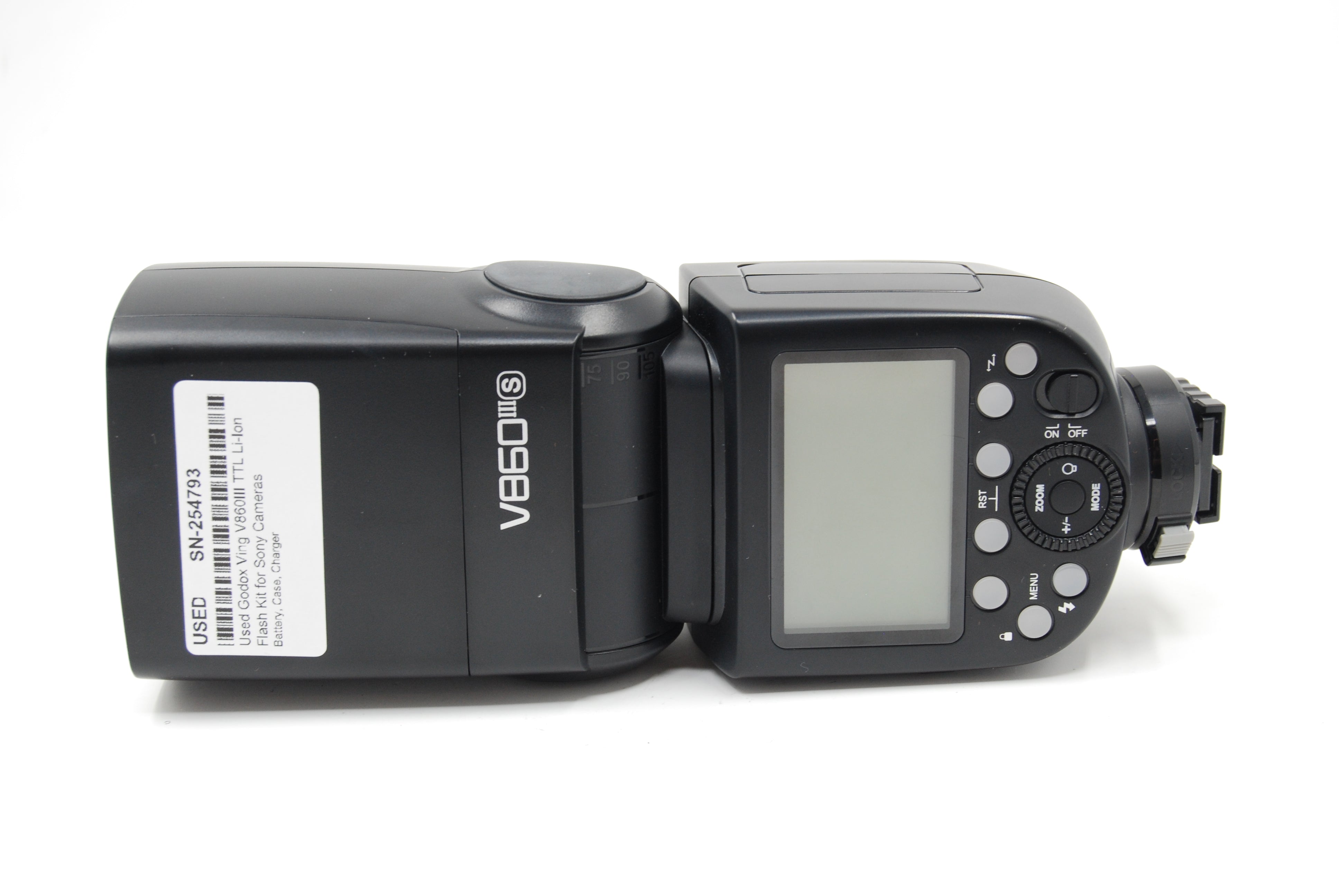 Used Godox Ving V860III TTL Li-Ion Flash Kit for Sony Cameras