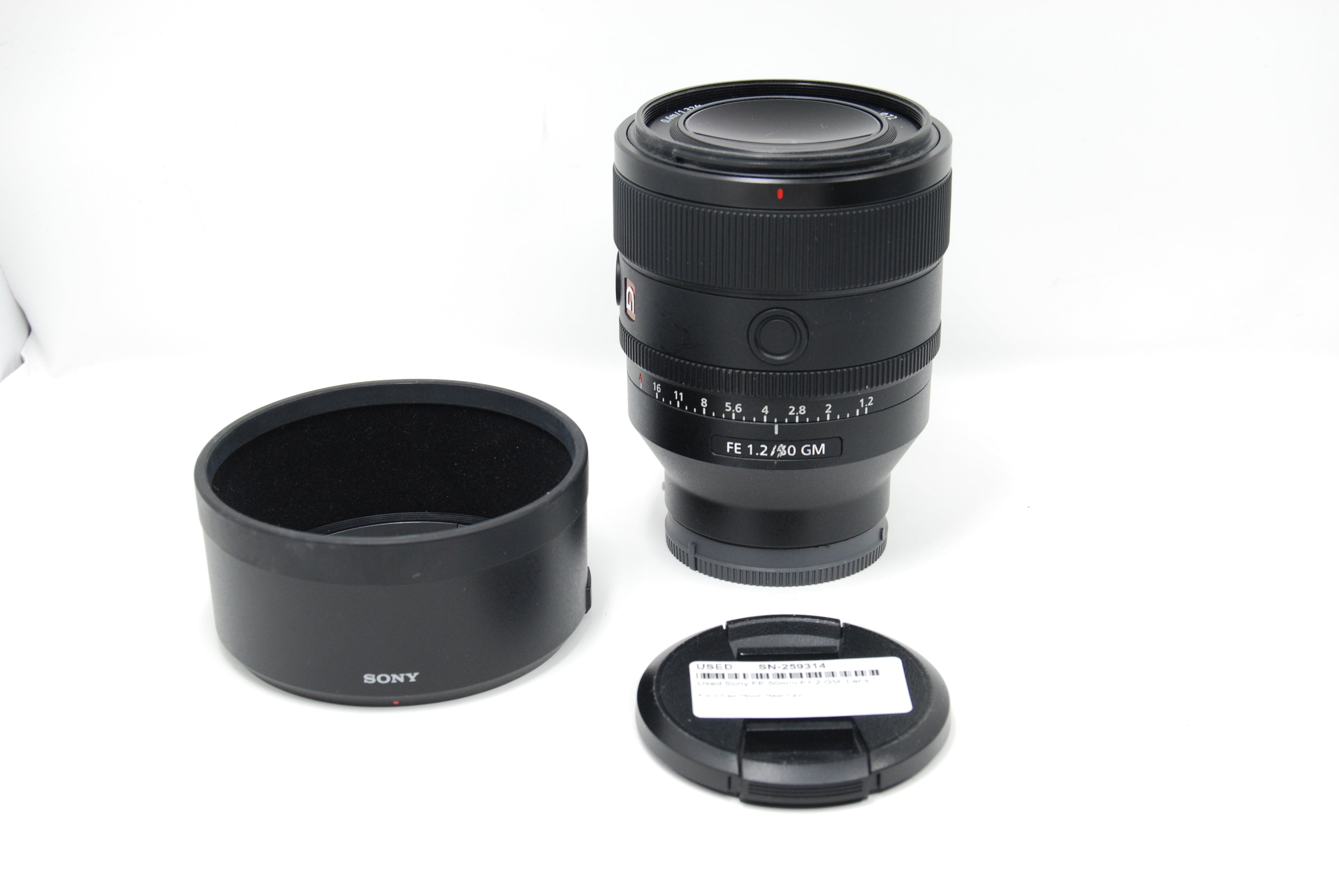 Used Sony FE 50mm F1.2 GM  Lens