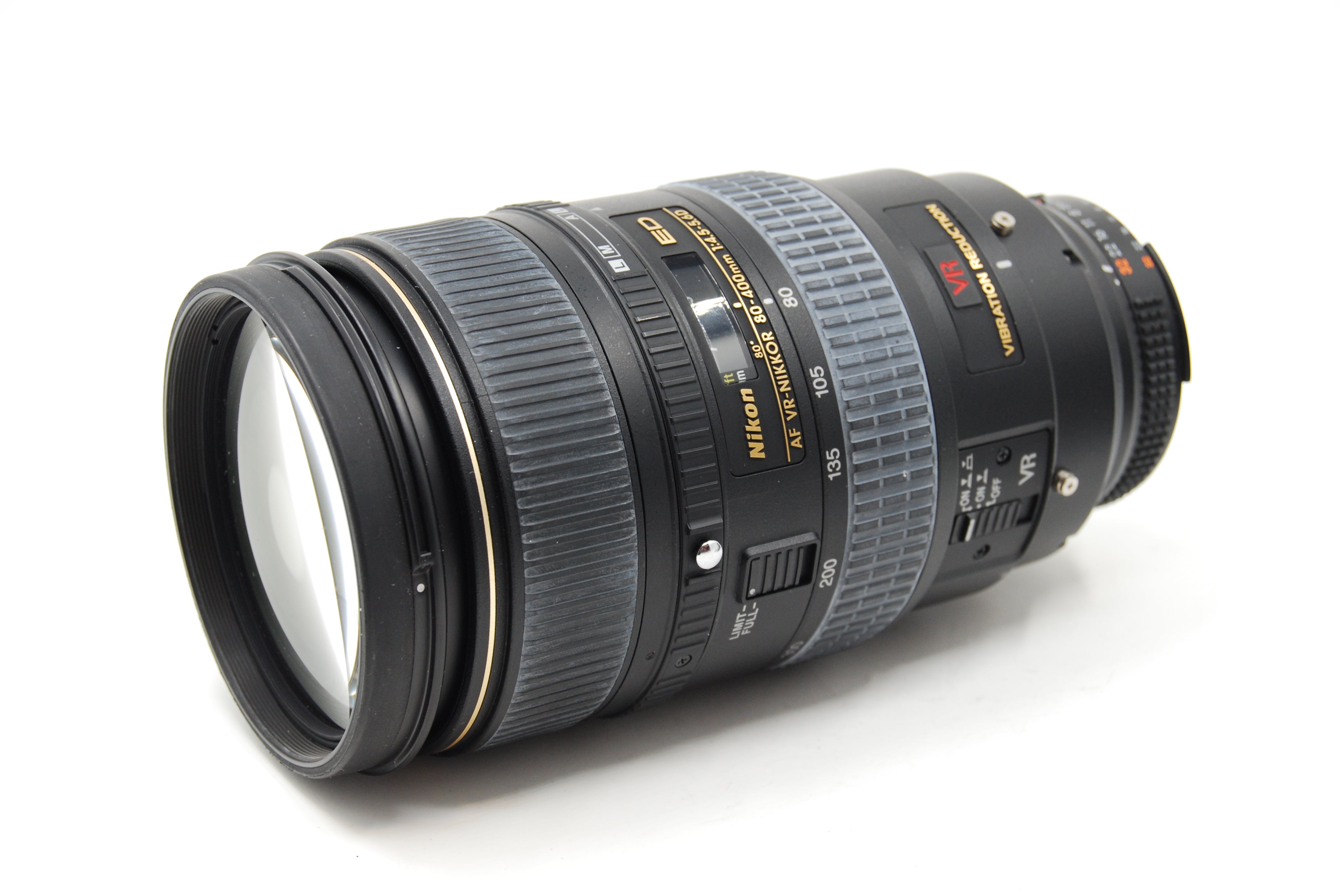 Nikon AF VR ED 80-400mm F4.5-5.6 D Nikon Ai AF VR Zoom-Nikkor Nikon AF VR ED 80-400mm F4.5-5.6 D Nikon Ai AF VR Zoom-Nikkor
