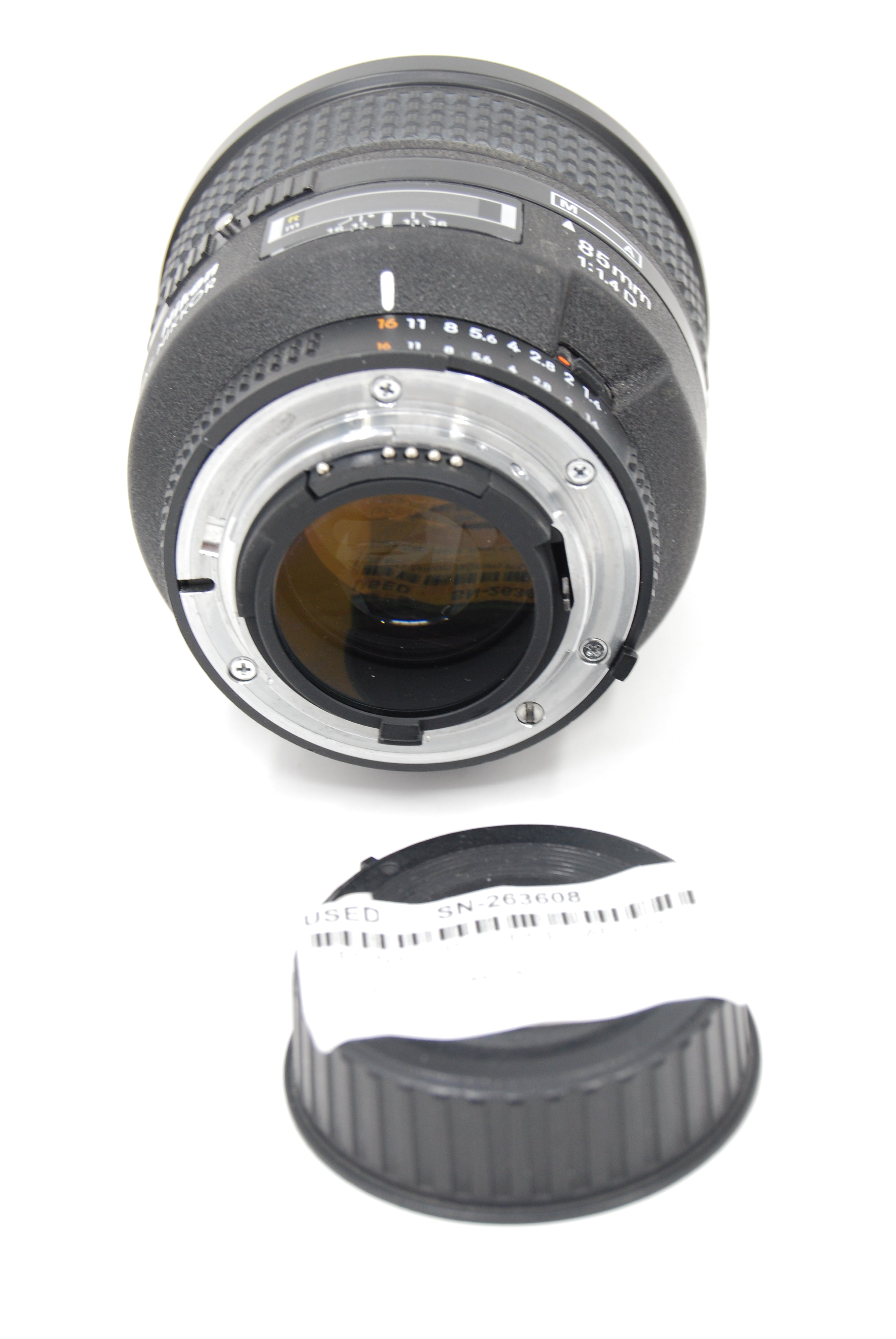 USED Nikon 85mm F1.4 D AF Lens