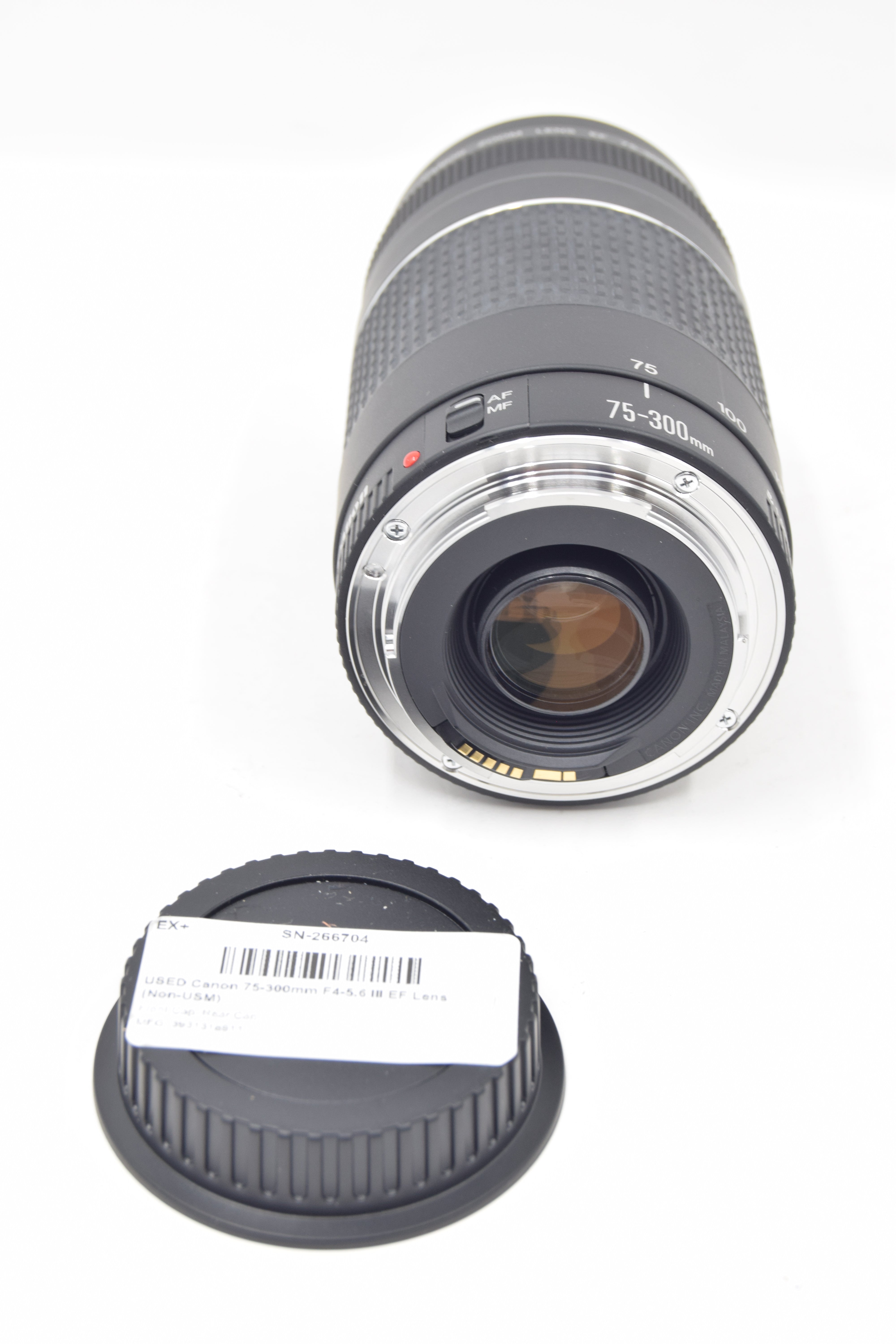 USED Canon 75-300mm F4-5.6 III EF Lens (Non-USM)