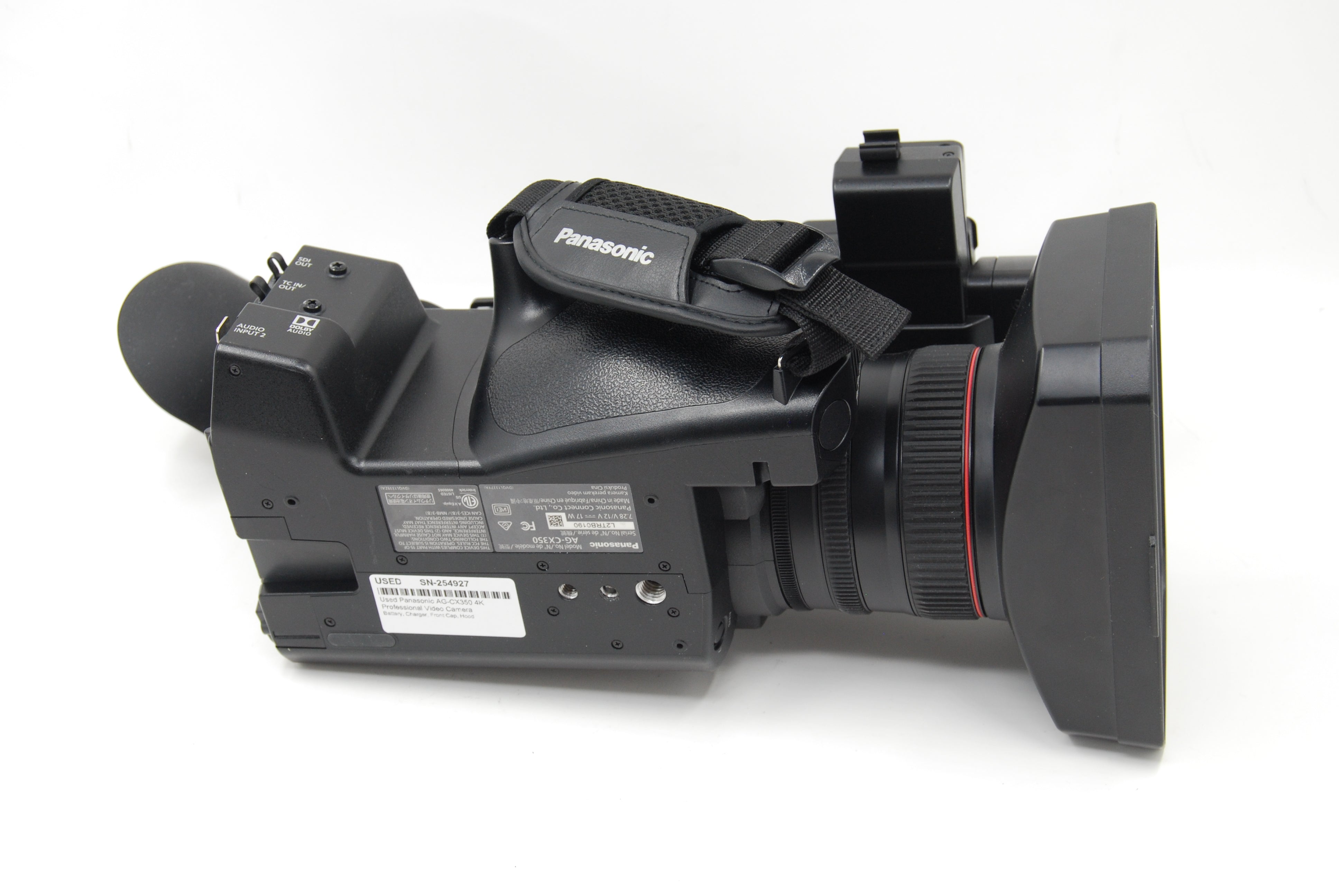 Used Panasonic AG-CX350 4K Professional Video Camera