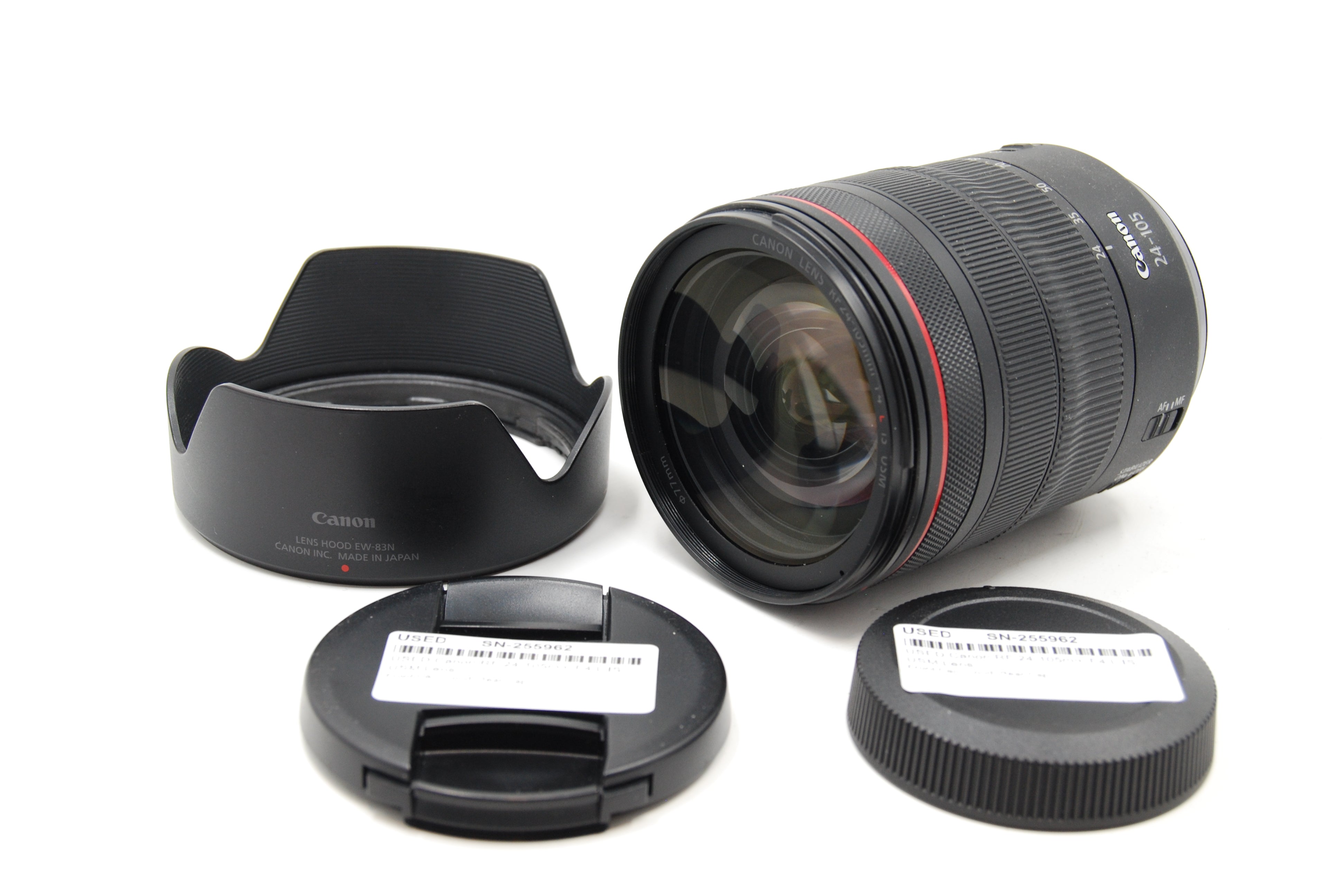 USED Canon RF 24-105mm F4 L IS USM Lens