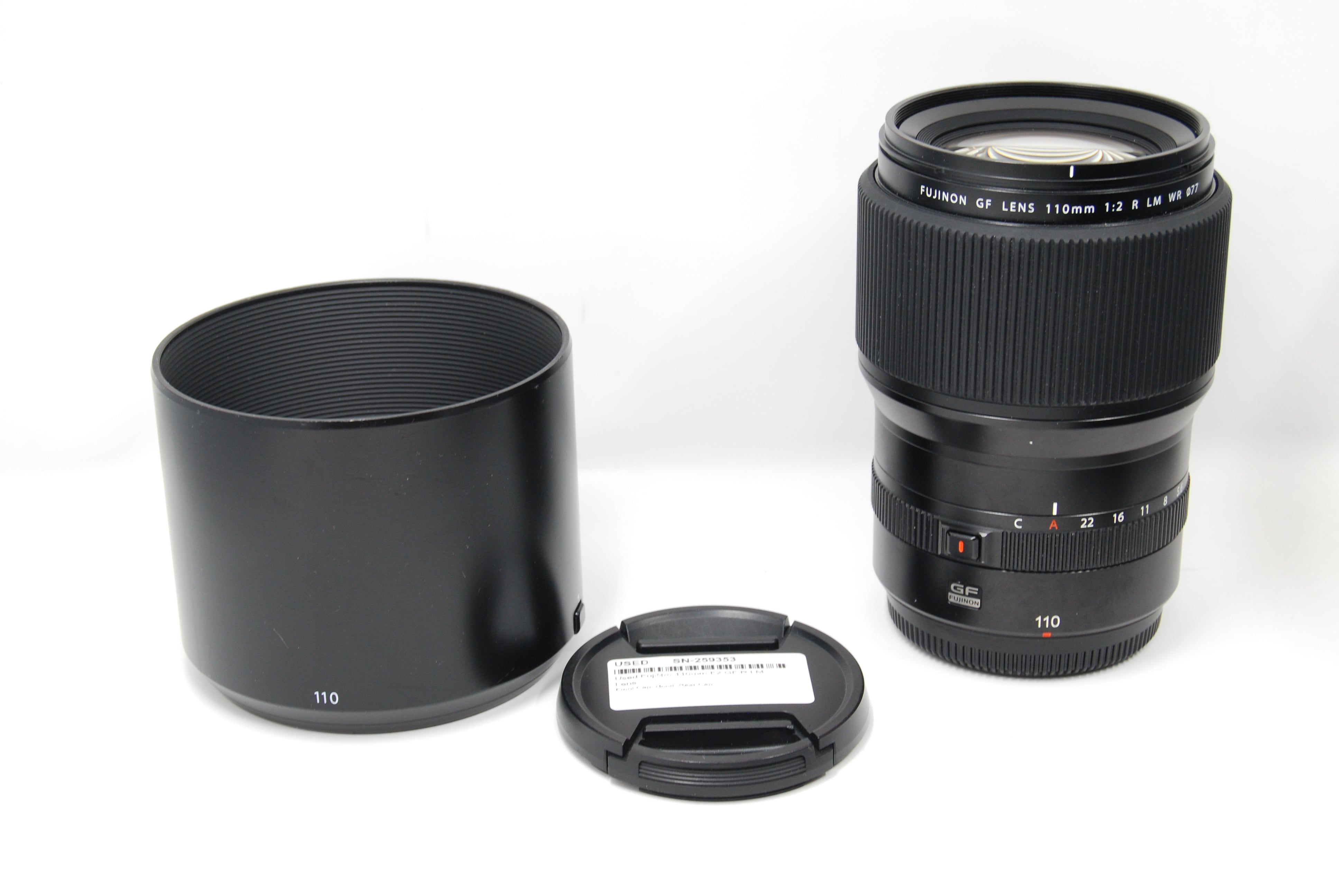 Used Fujifilm 110mm F2 GF R LM Lens