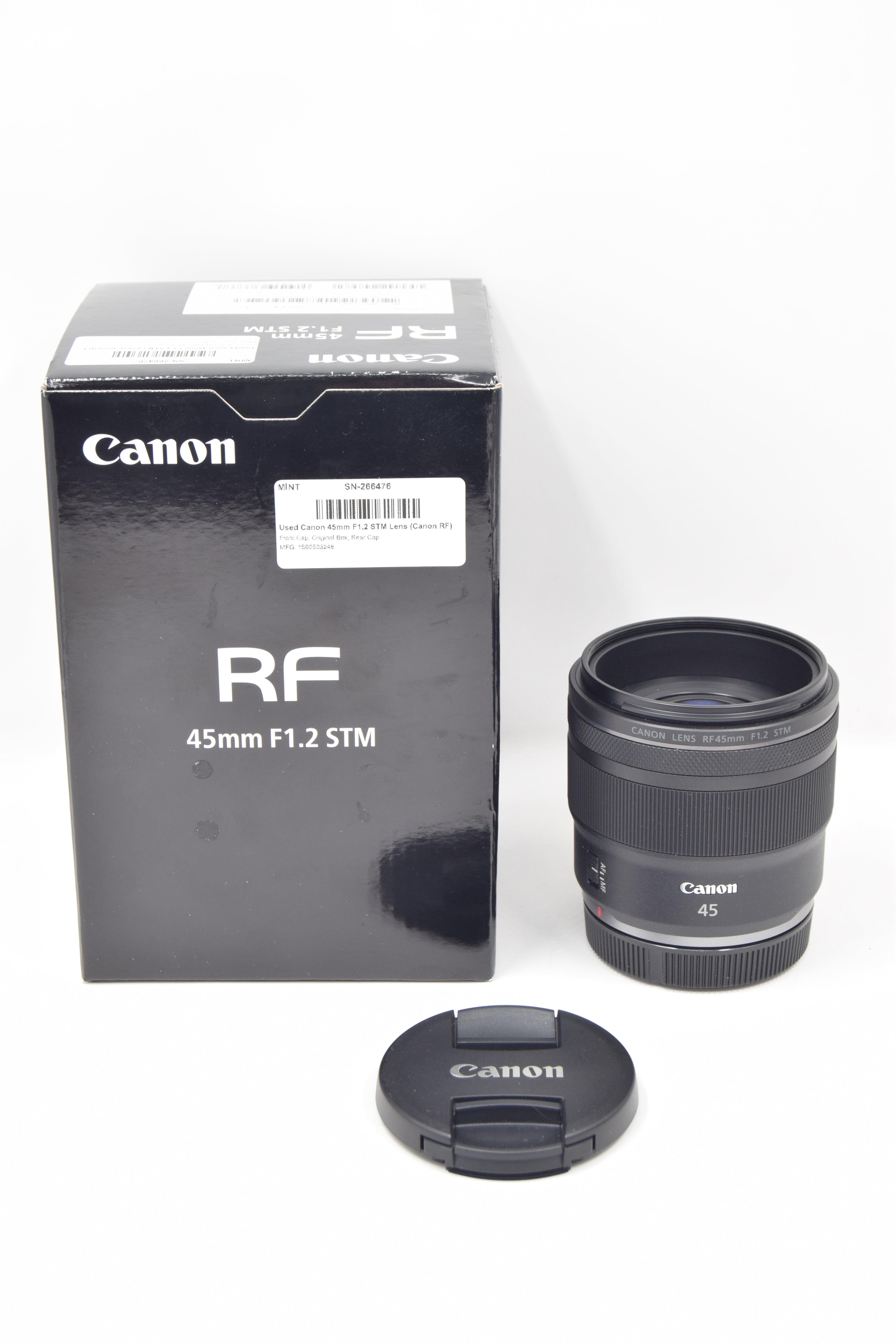 Used Canon 45mm F1.2 STM Lens (Canon RF)