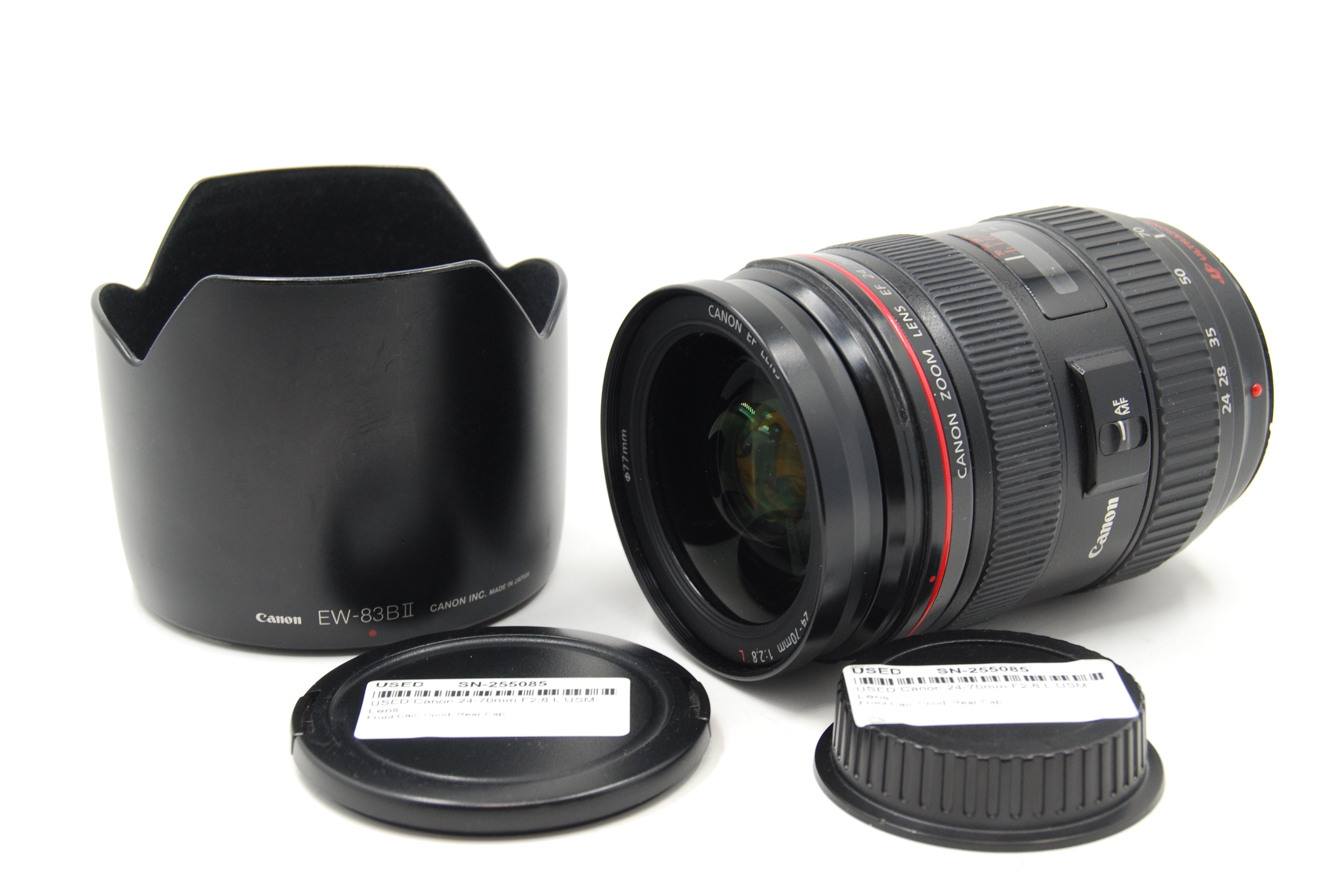 USED Canon 24-70mm F2.8 L USM Lens