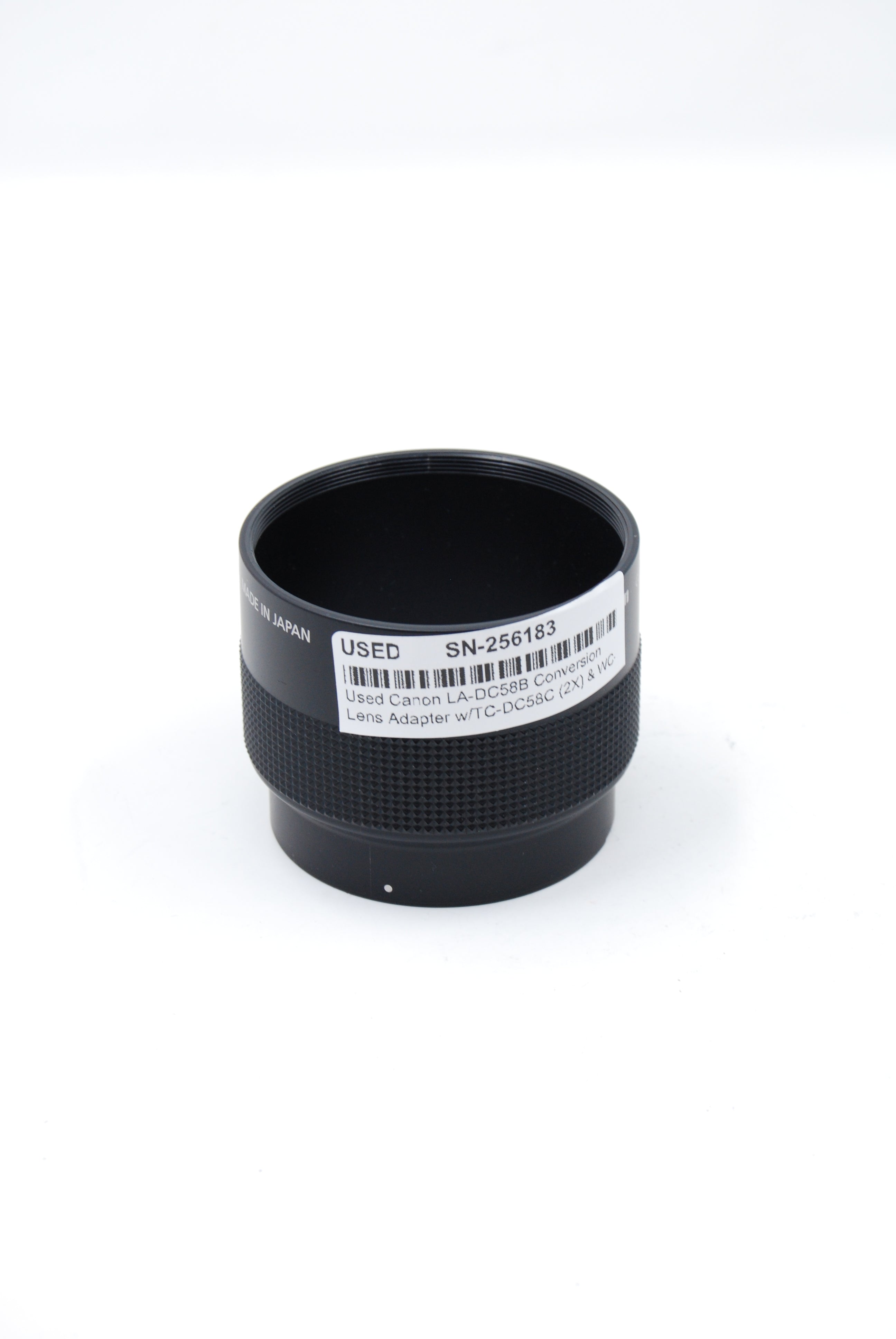 Used Canon LA-DC58B Conversion Lens Adapter w/TC-DC58C (2X) & WC-DC58B (0.75X)