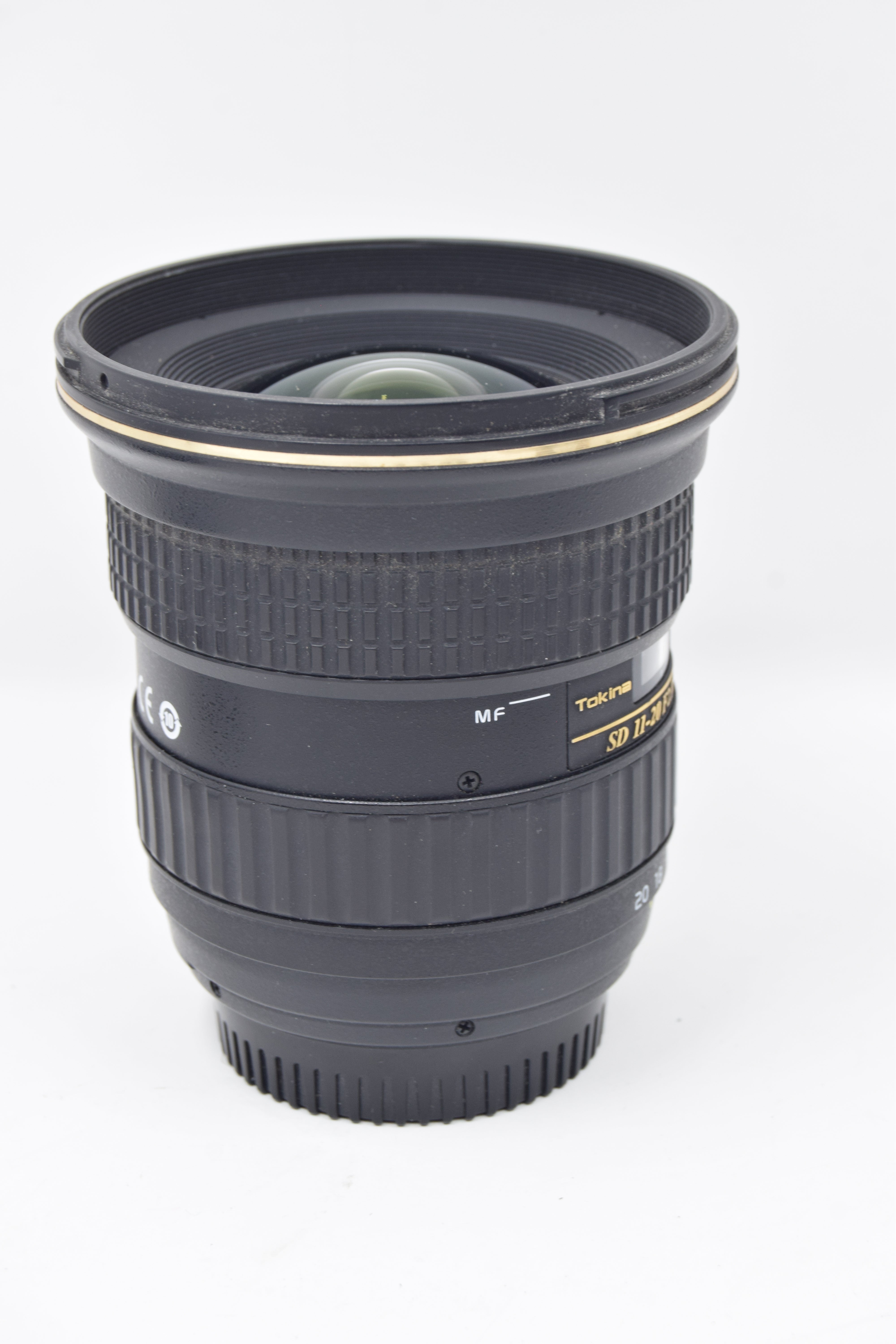 Used Tokina 11-20mm f/2.8 AT-X PRO DX Lens for Nikon