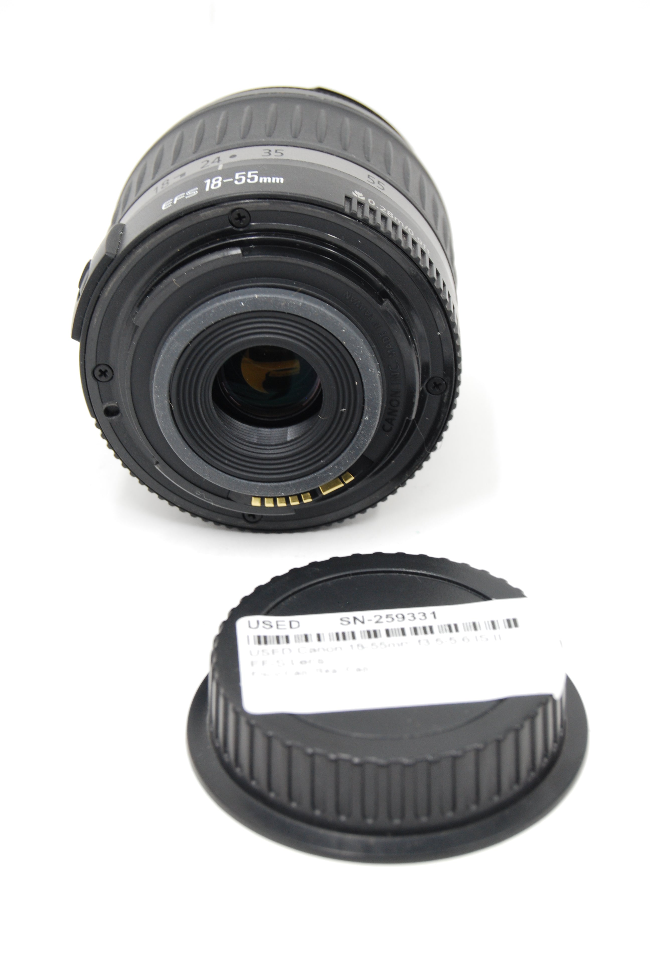 USED Canon 18-55mm f3.5-5.6 IS II EF-S Lens