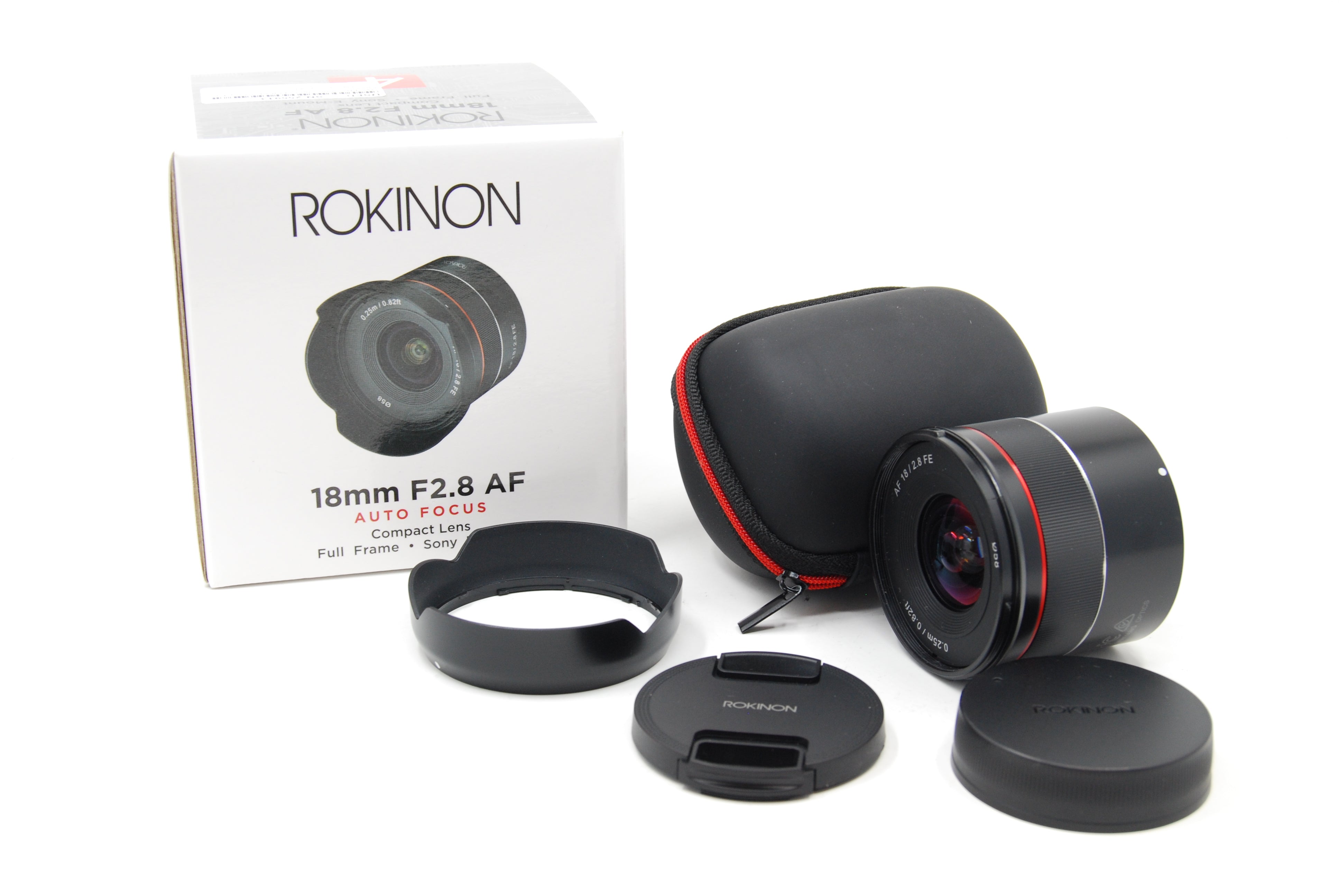 Used Rokinon 18mm f2.8 AF (Sony-E) Lens