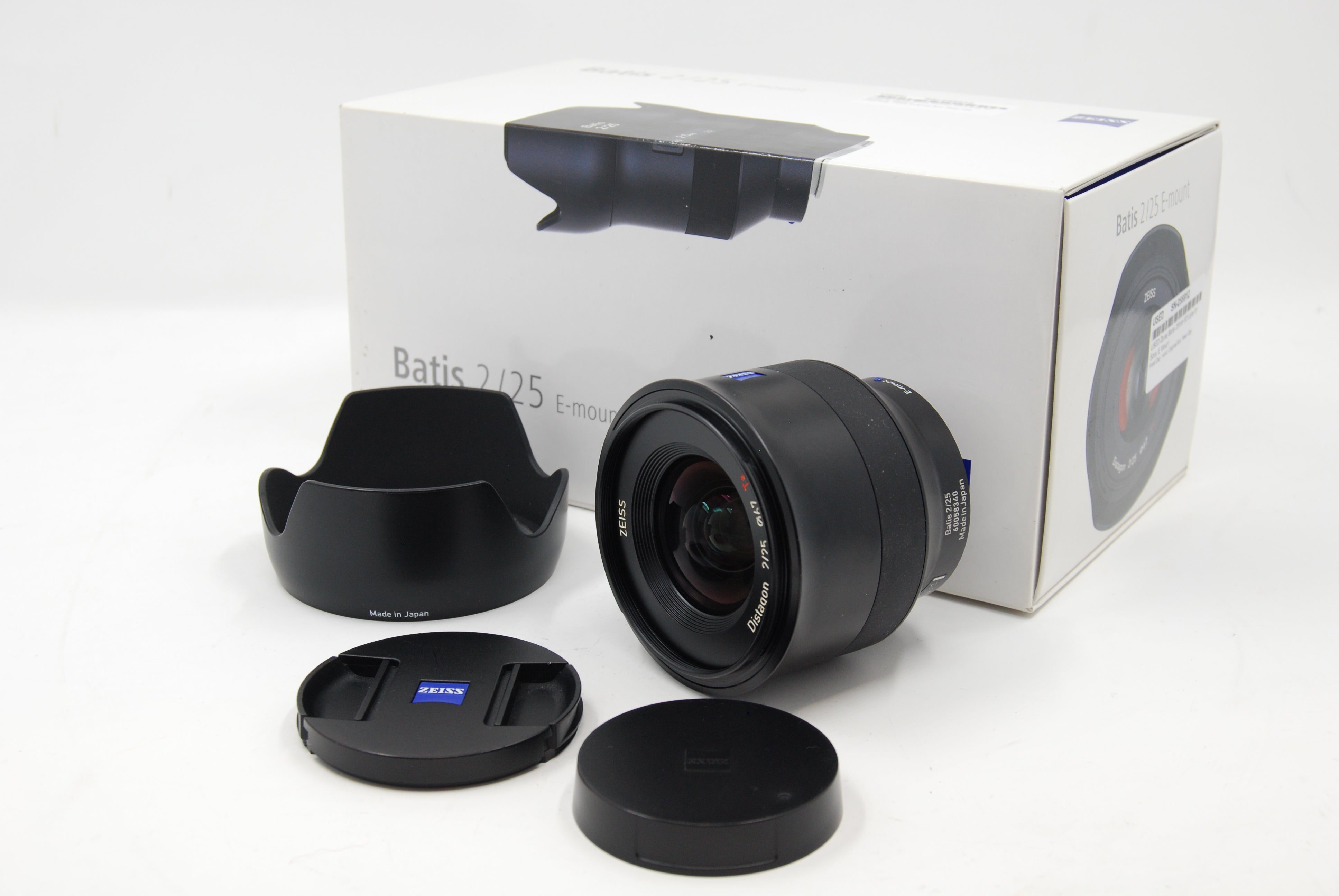 USED Zeiss Batis 25mm f/2 Lens for Sony E Mount