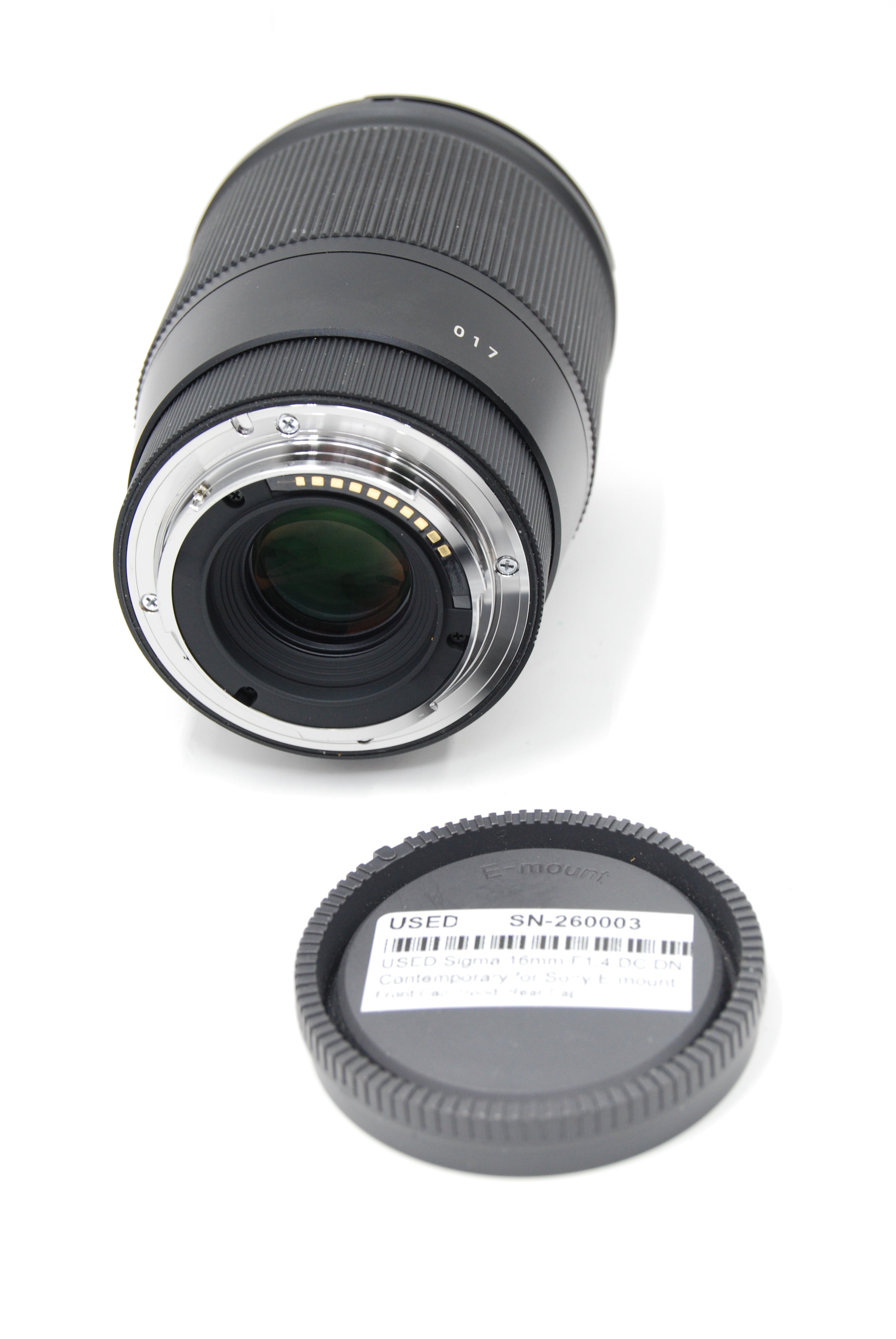 USED Sigma 16mm F1.4 DC DN Contemporary for Sony E mount USED Sigma 16mm F1.4 DC DN Contemporary for Sony E mount