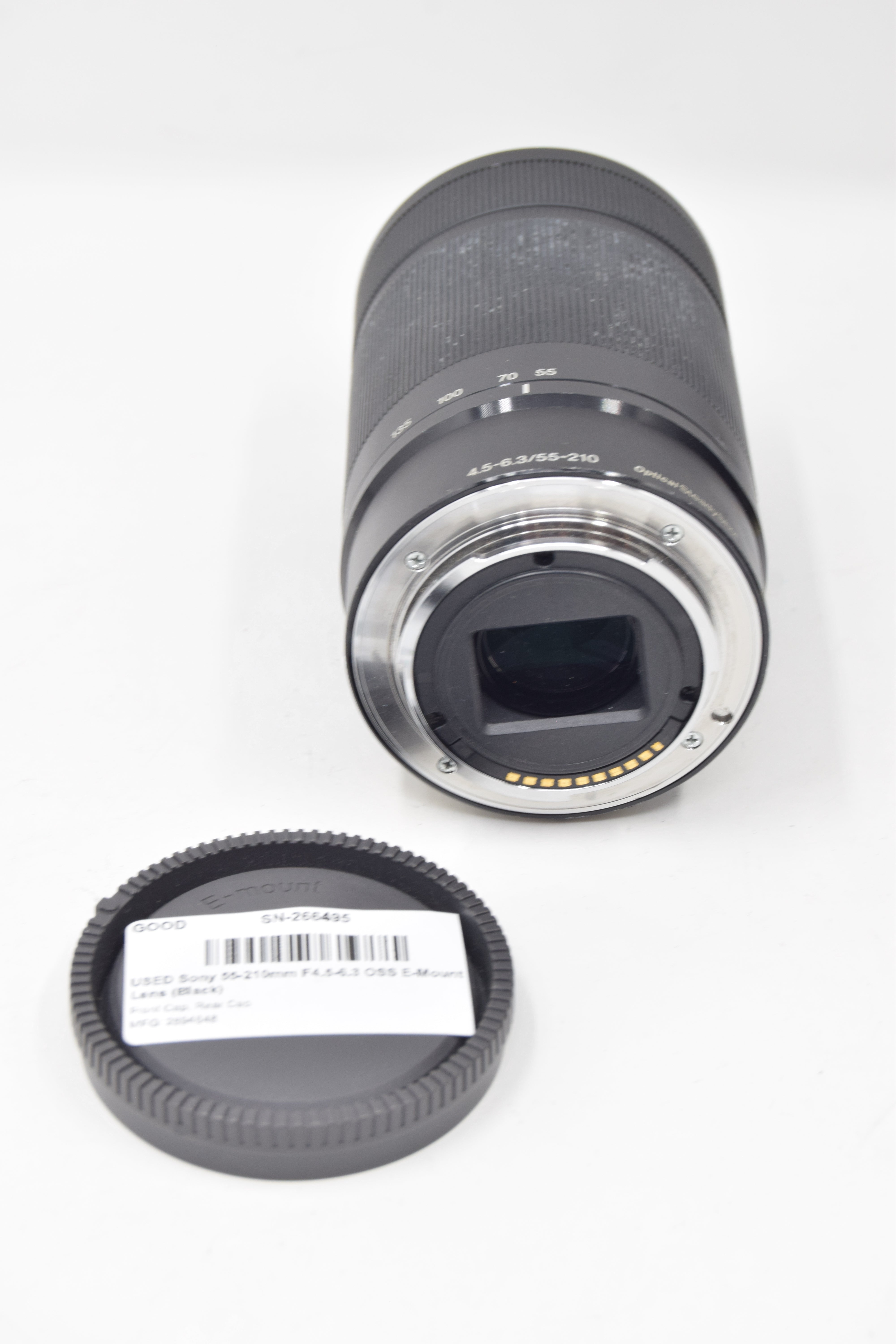 USED Sony 55-210mm F4.5-6.3 OSS E-Mount Lens (Black)