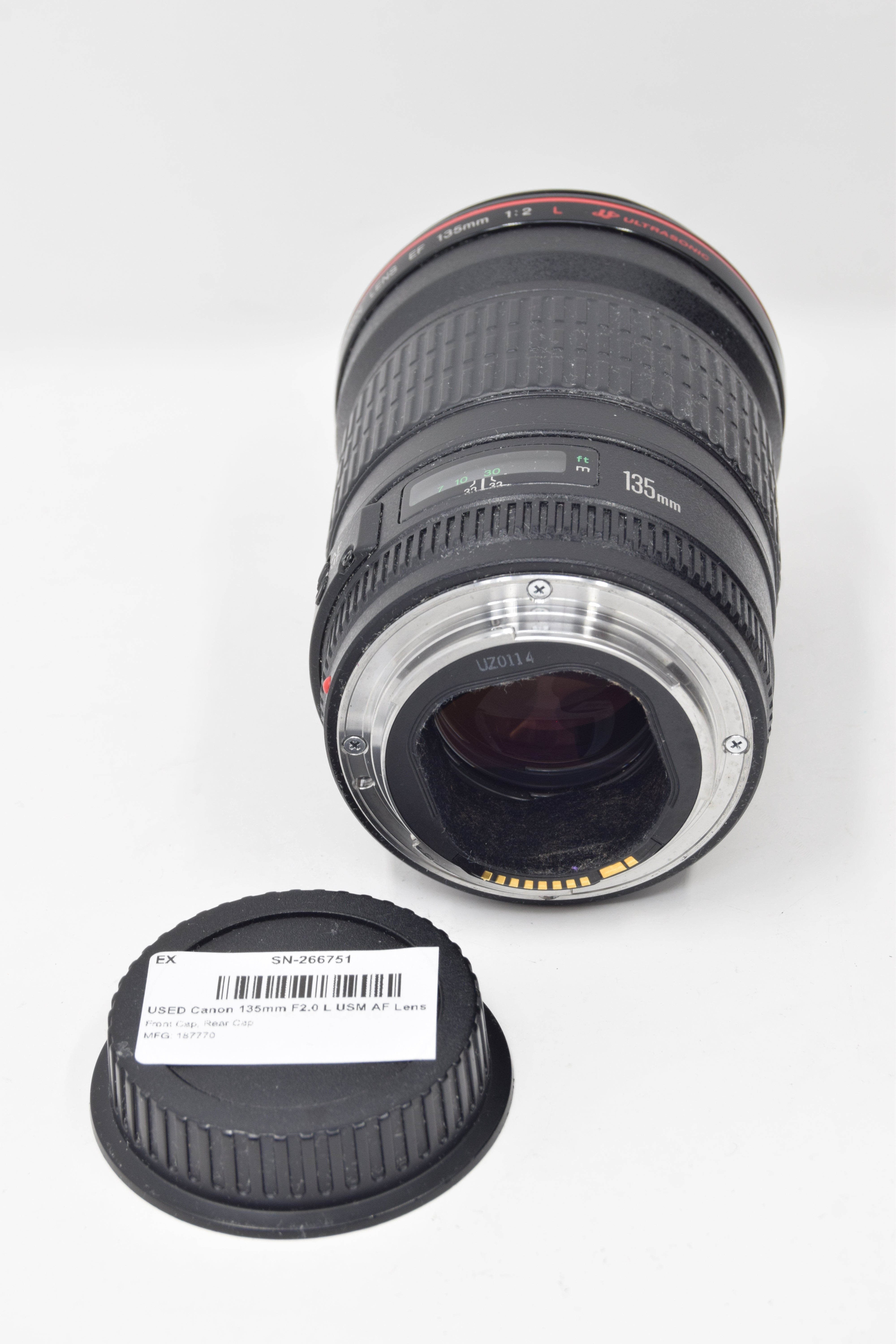 USED Canon 135mm F2.0 L USM AF Lens