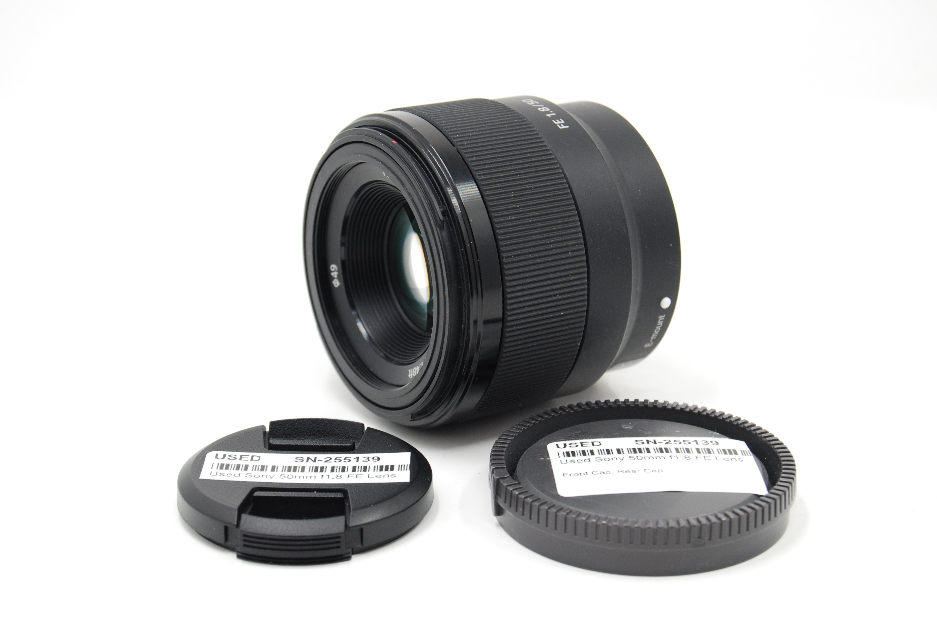 Used Sony 50mm f1.8 FE Lens