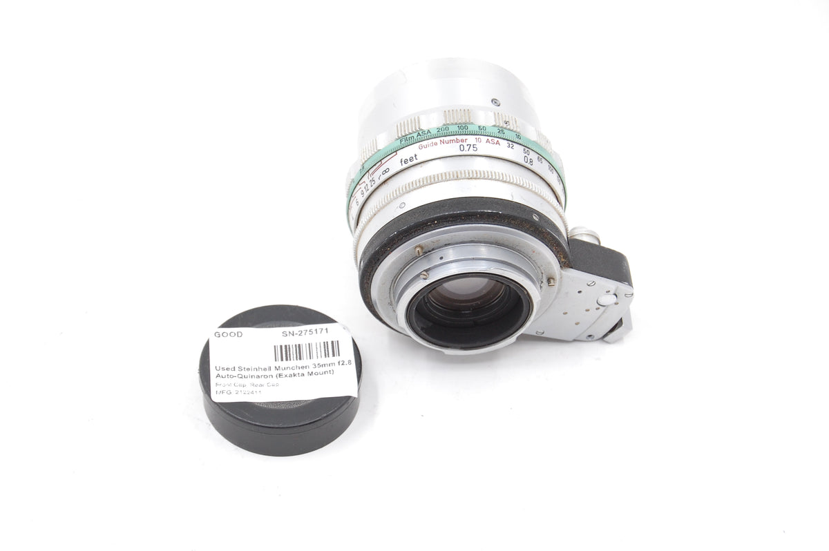 Used Steinheil Munchen 35mm f2.8 Auto-Quinaron (Exakta Mount)