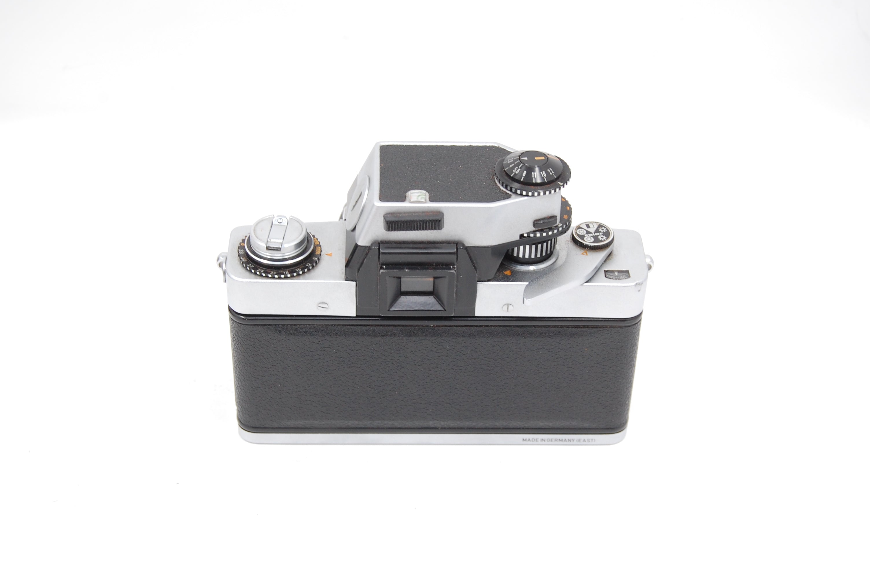 Used Exakta RTL 1000 w/50mm f/1.8 Meyer-Optik Gorlitz Orestan Lens & TTL Penta Prism
