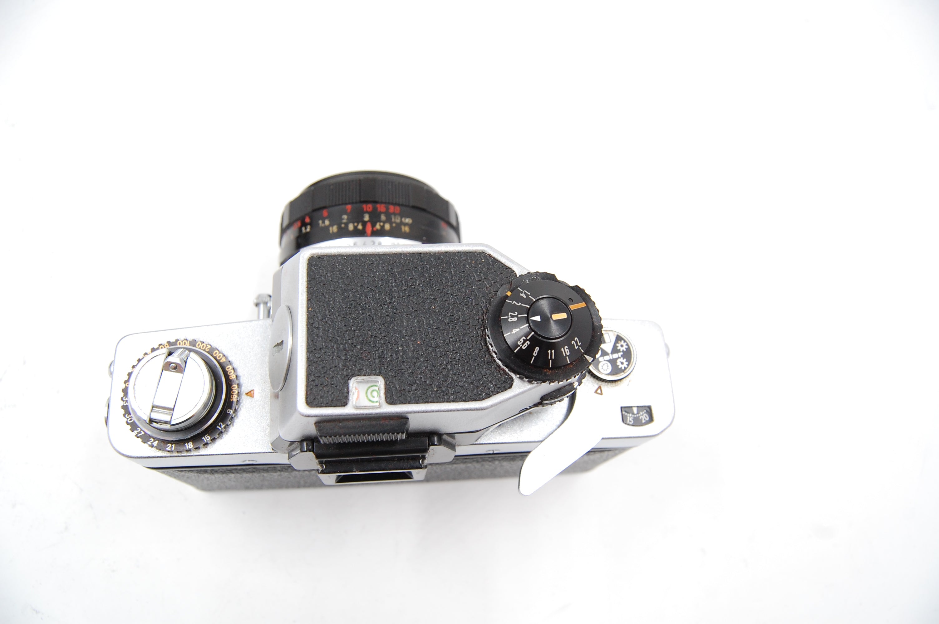 Used Exakta RTL 1000 w/50mm f/1.8 Meyer-Optik Gorlitz Orestan Lens & TTL Penta Prism
