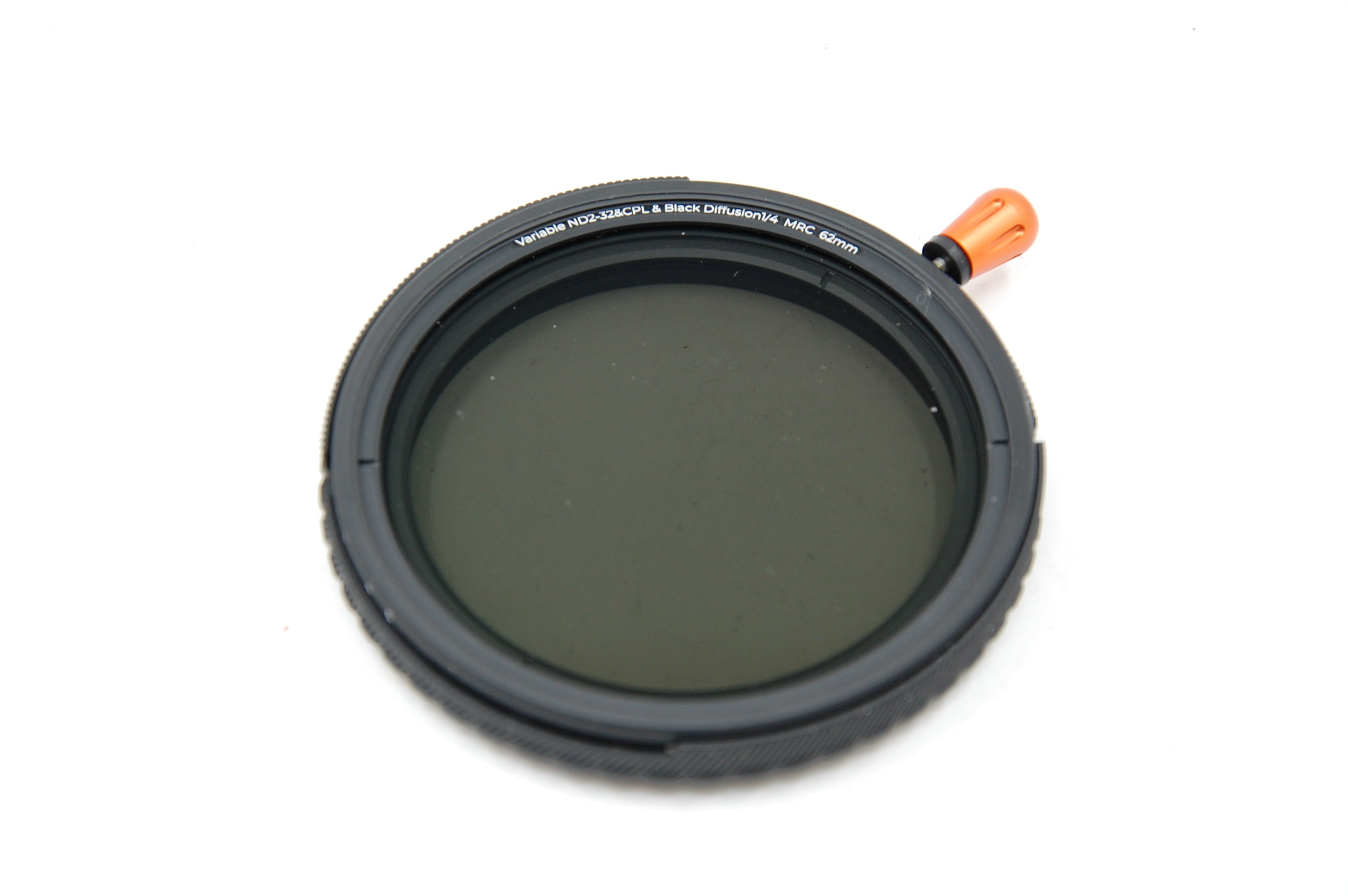Used K&F CONCEPT 62mm Black Diff Mist Effect 1/4 & VND2-32(1-5 Stops) & CPL Filter