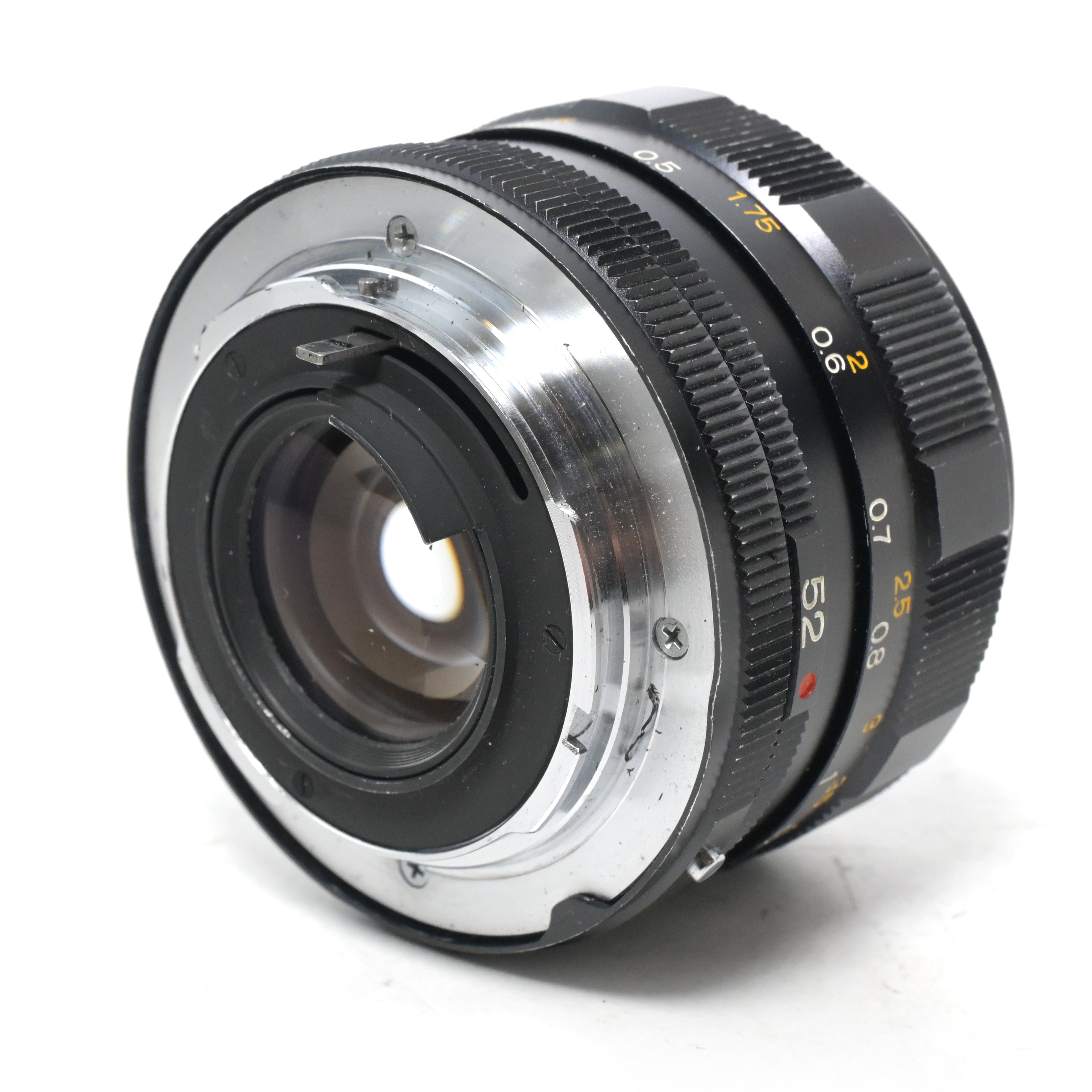 Konica Hexanon AR 52mm f1.8 Prime Lens w/ Caps (0017)