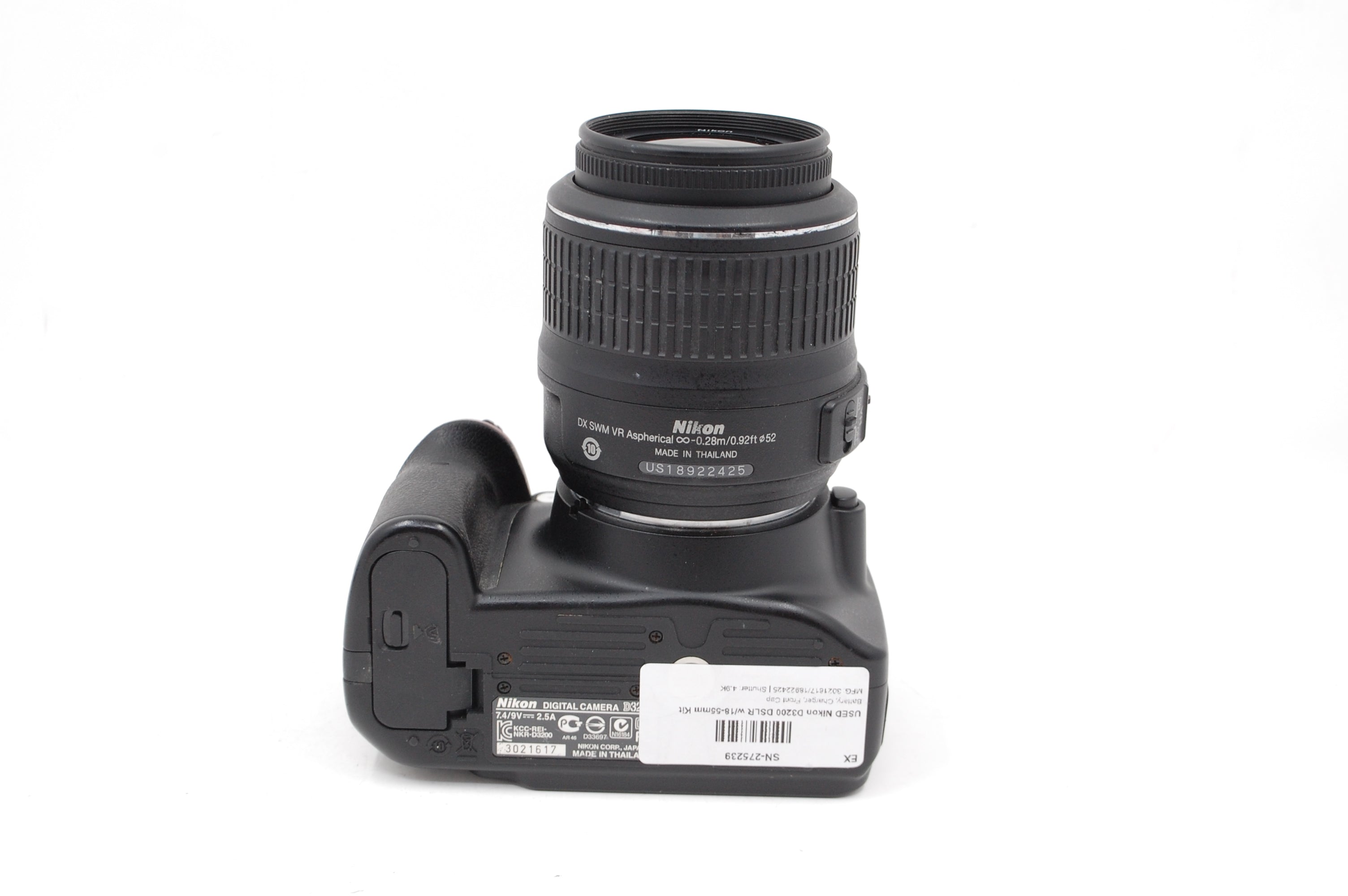 USED Nikon D3200 DSLR w/18-55mm Kit