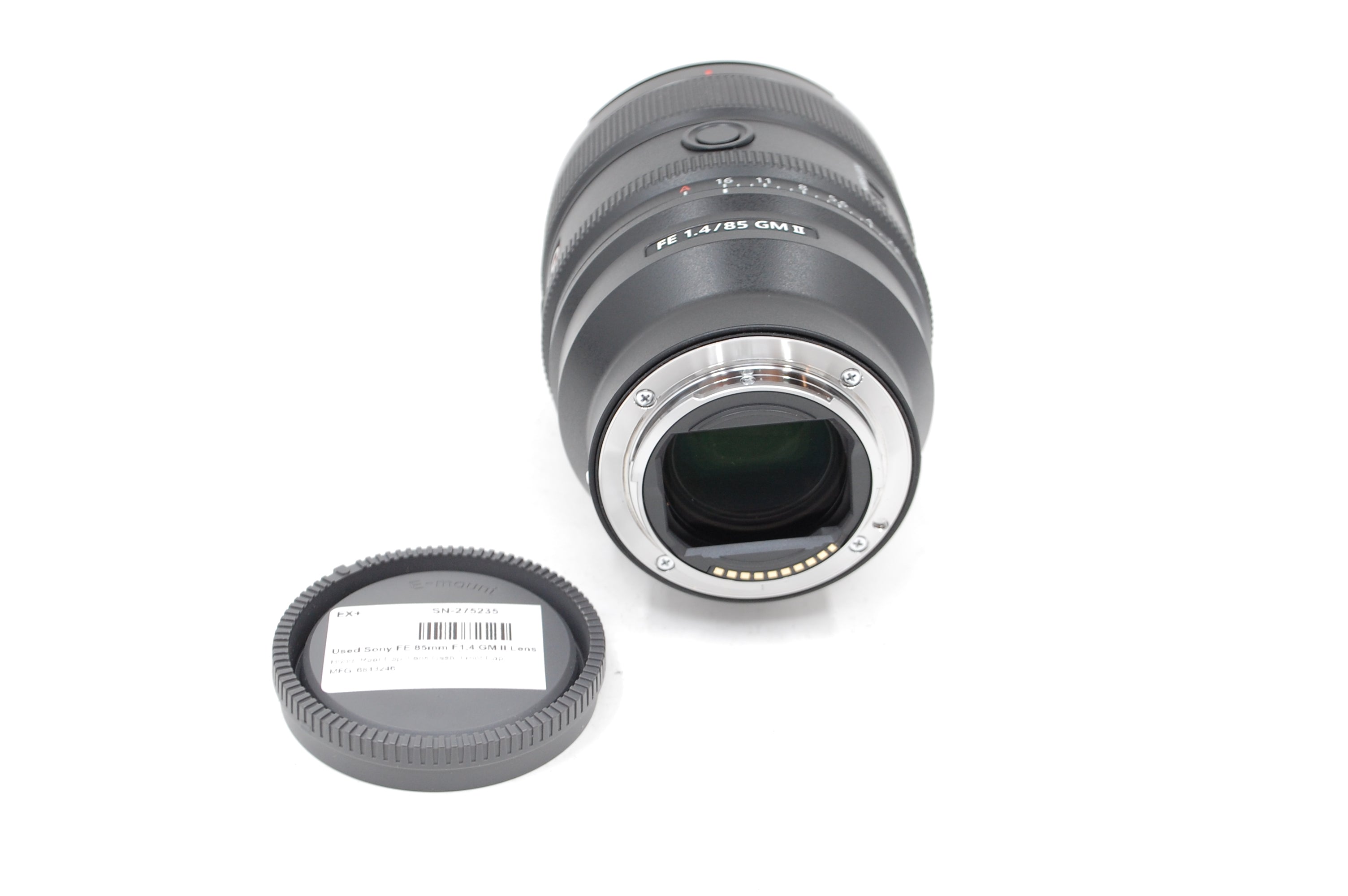 Used Sony FE 85mm F1.4 GM II Lens