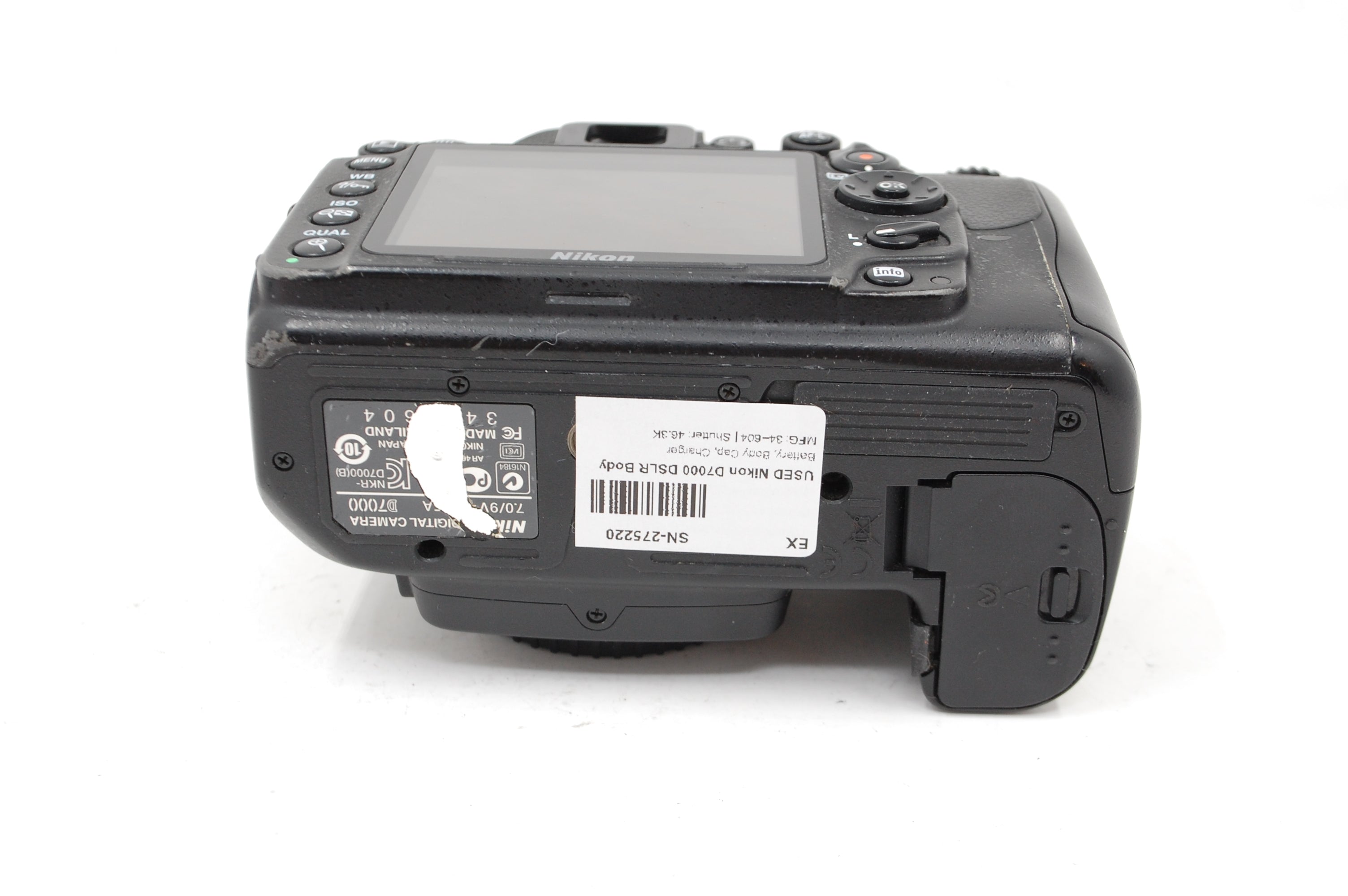 USED Nikon D7000 DSLR Body