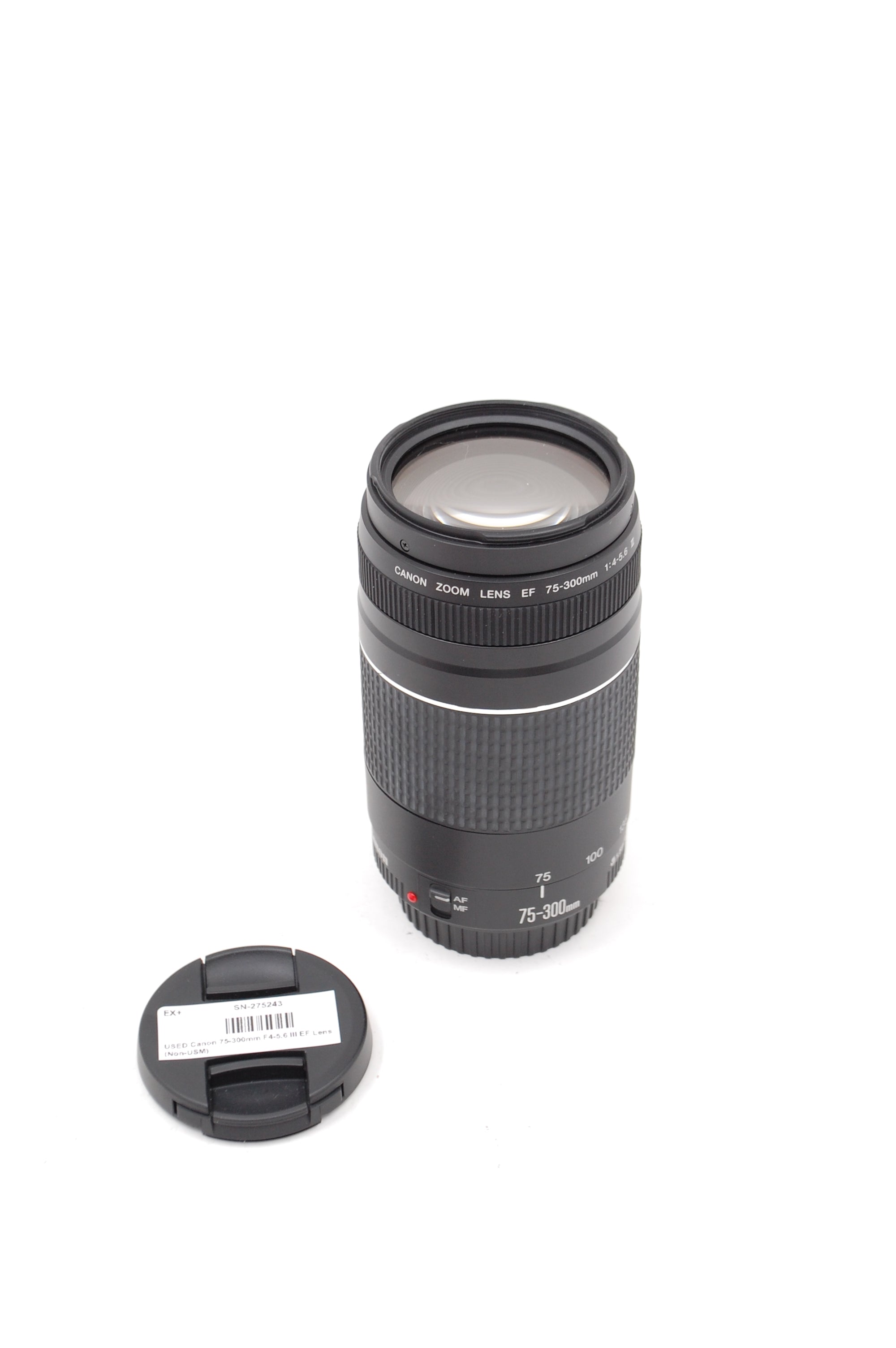 USED Canon 75-300mm F4-5.6 III EF Lens (Non-USM)