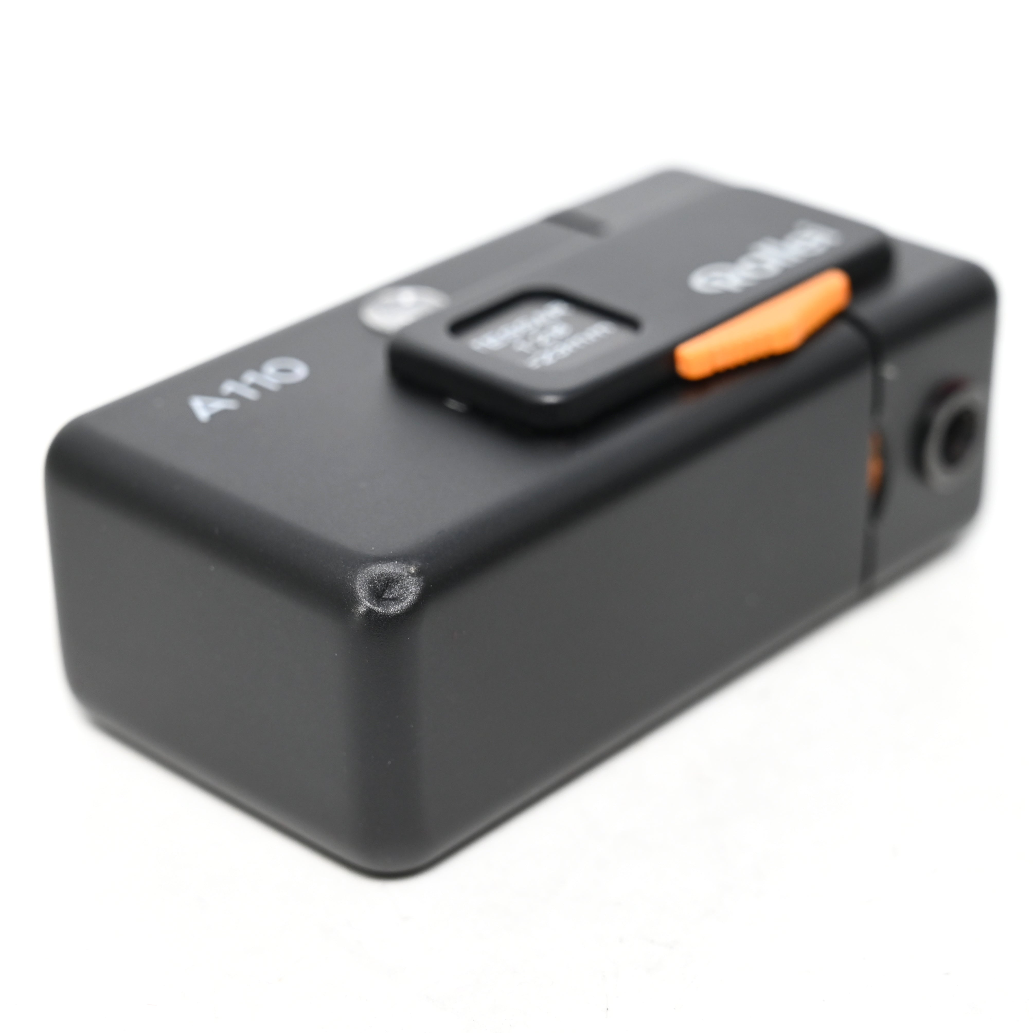 Rollei A110 Black 110 Film Miniature Camera w/ Flash & Case - Parts/Repair (0024)