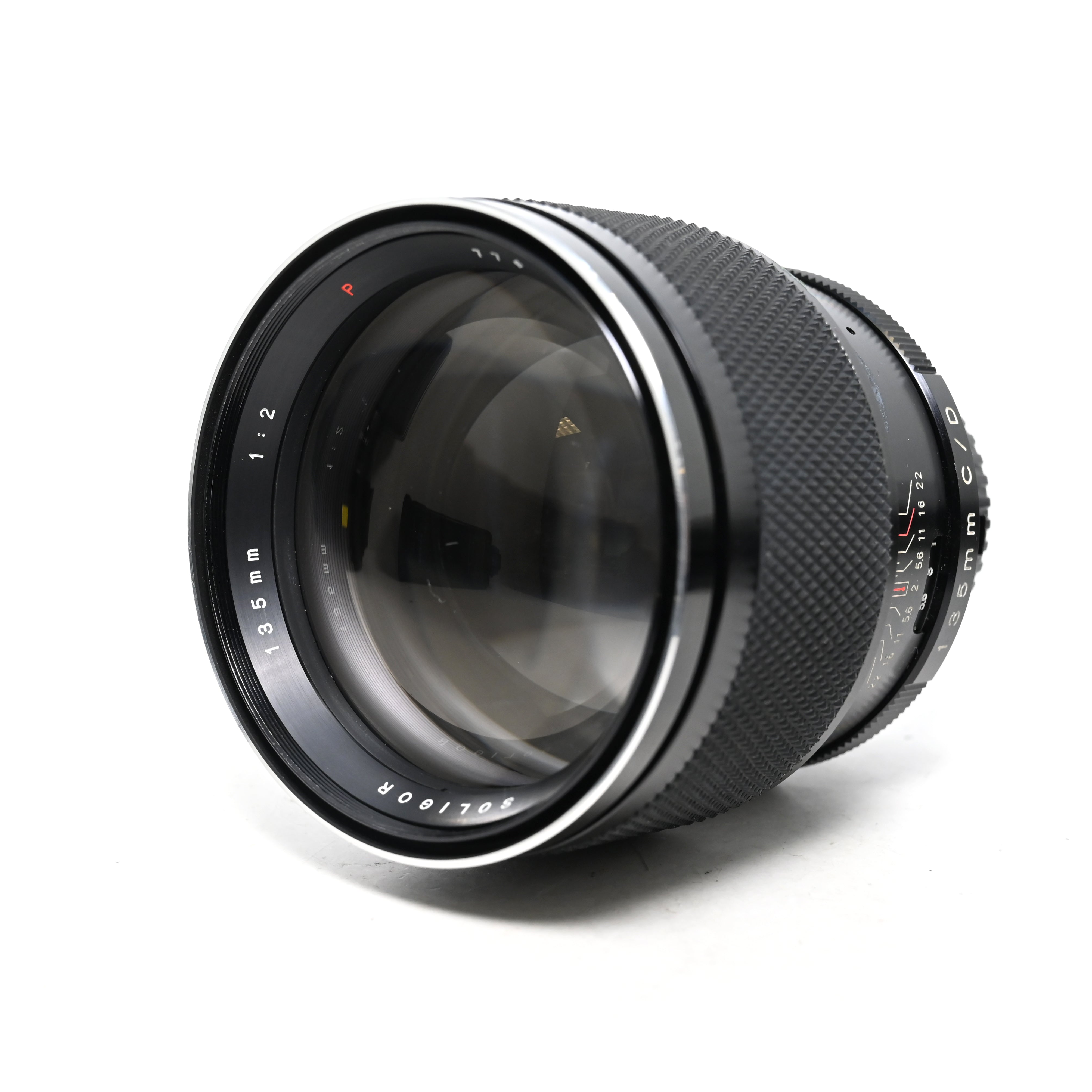 Soligor 135mm f/2 P MF Lens for Minolta MD - Great Condition! (0023)