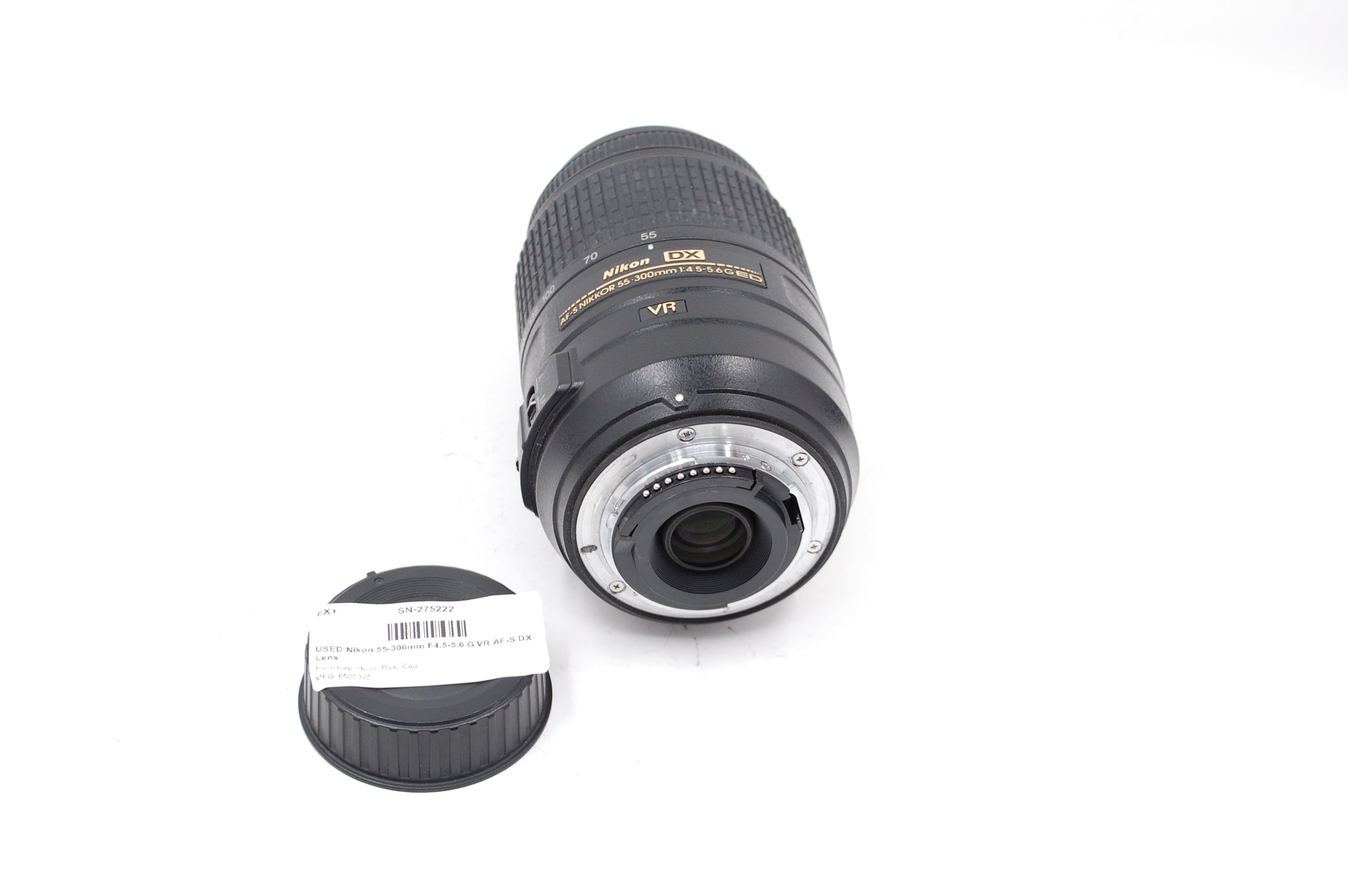 USED Nikon 55-300mm F4.5-5.6 G VR AF-S DX Lens