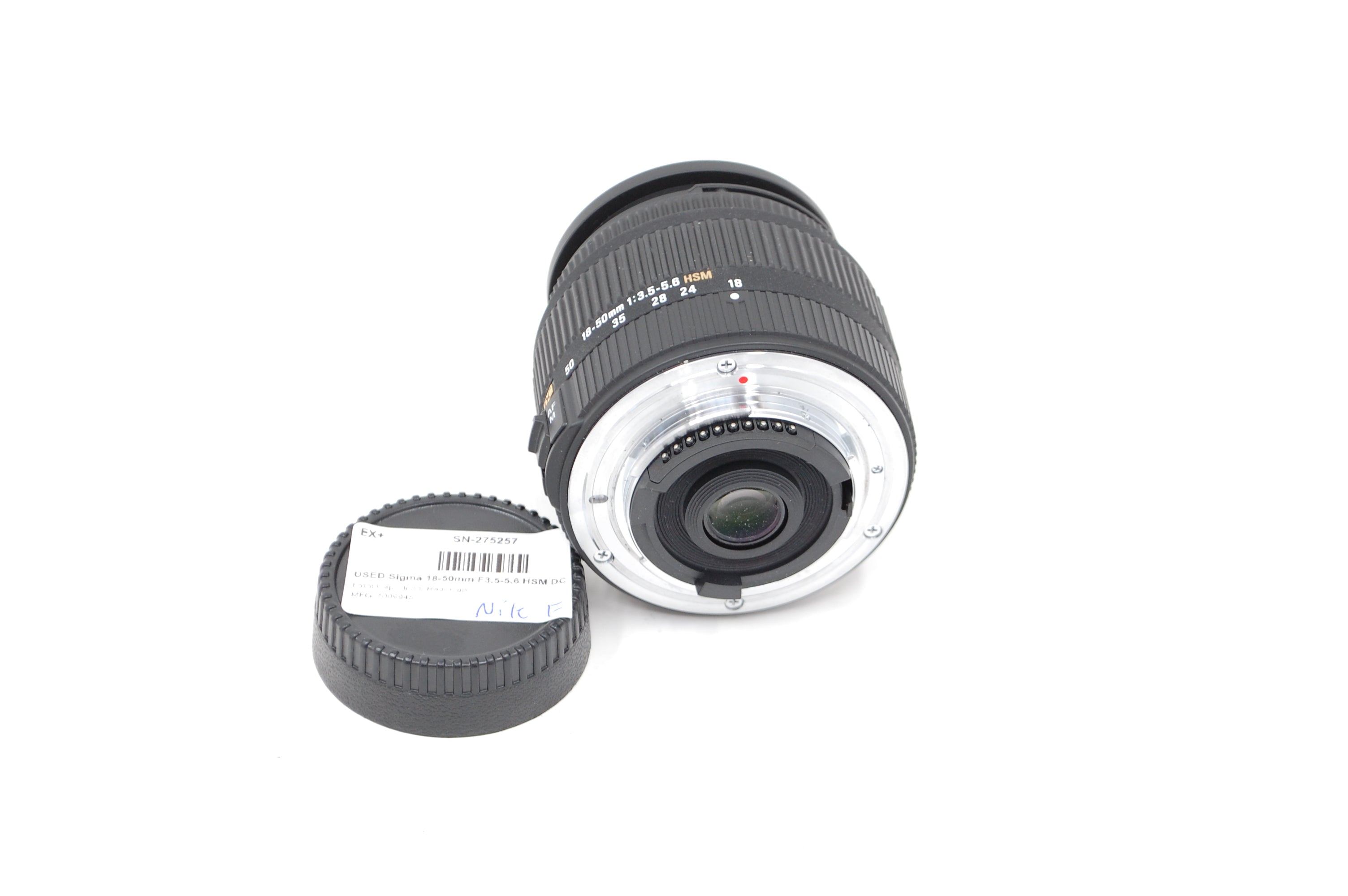 USED Sigma 18-50mm F3.5-5.6 HSM DC for Nikon F