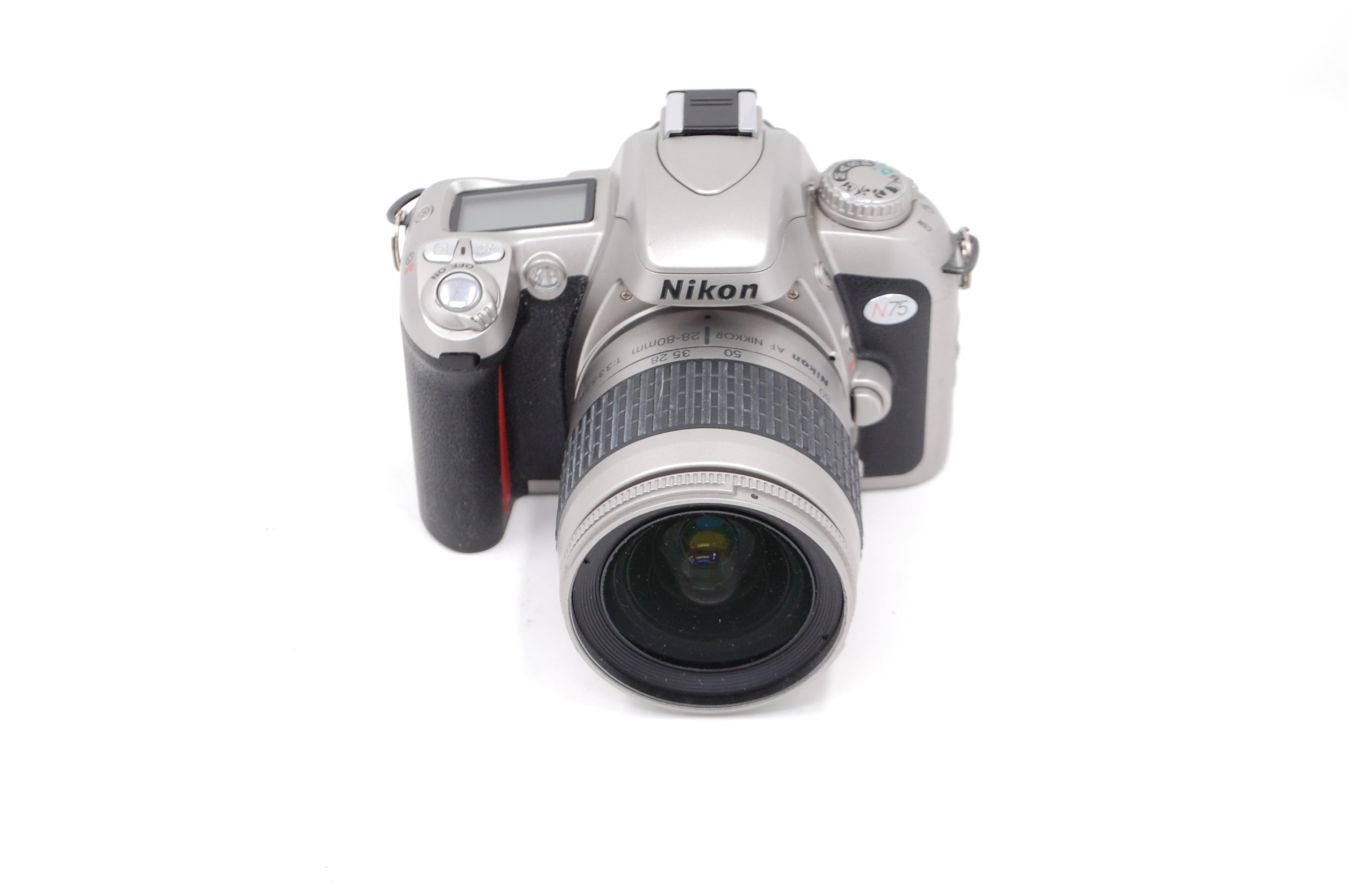 Used Nikon N75 SLR w/28-80mm f3.3-5.6 G (non-AF-s) (Silver) Lens