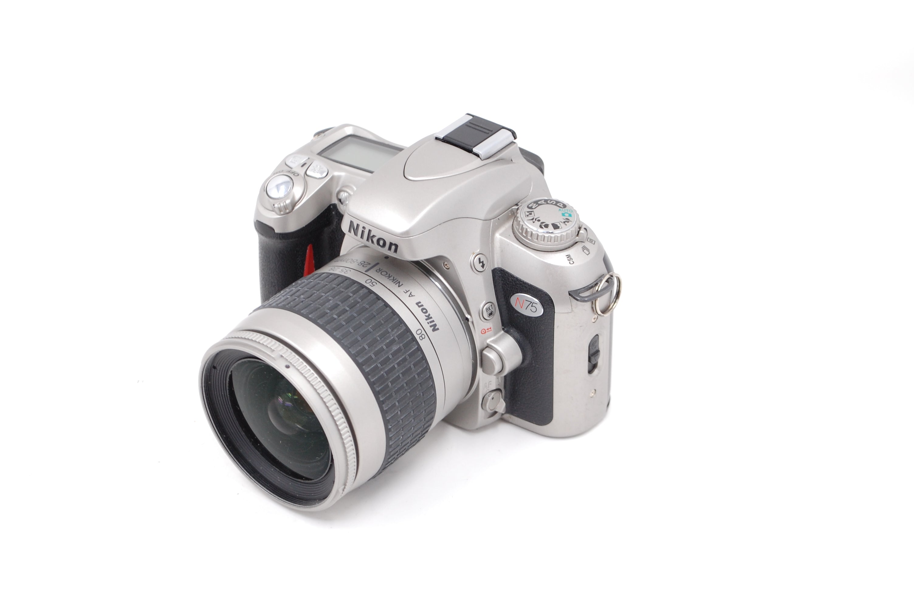 Used Nikon N75 SLR w/28-80mm f3.3-5.6 G (non-AF-s) (Silver) Lens
