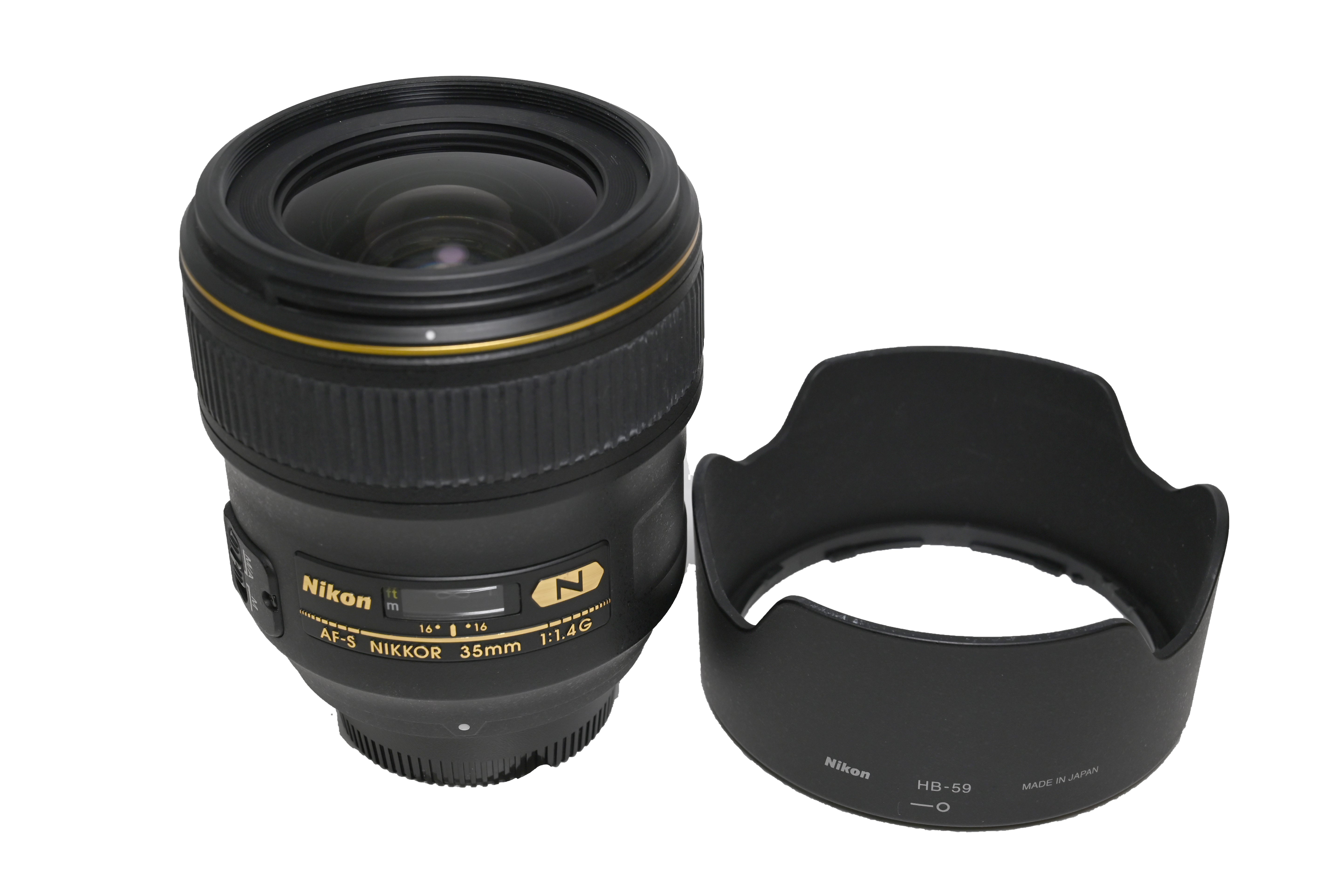USED Nikon 35mm F1.4 AF-S G AF Lens