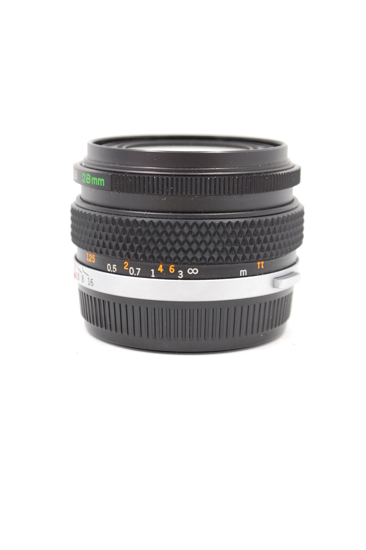Used Olympus Zuiko 28mm f3.5 lens with Case