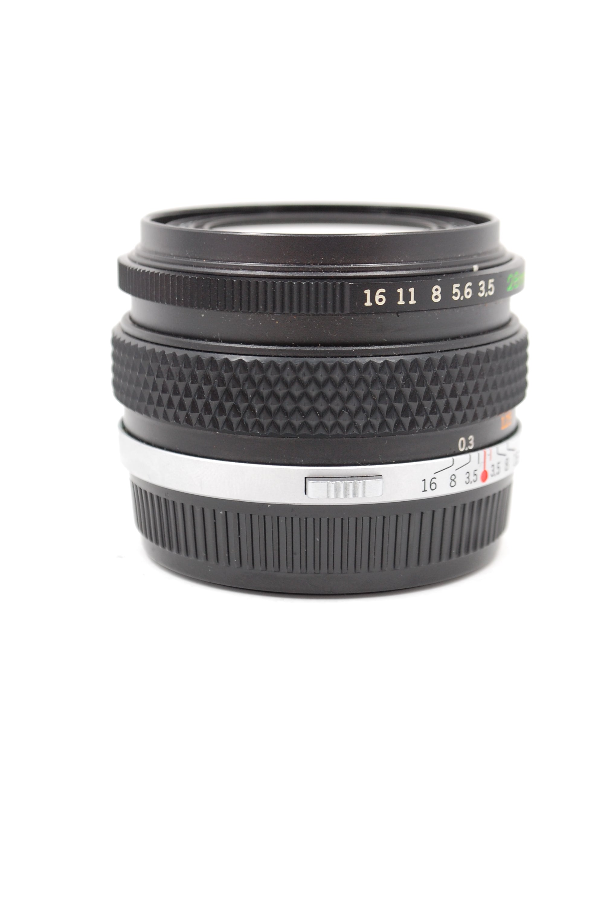 Used Olympus Zuiko 28mm f3.5 lens with Case