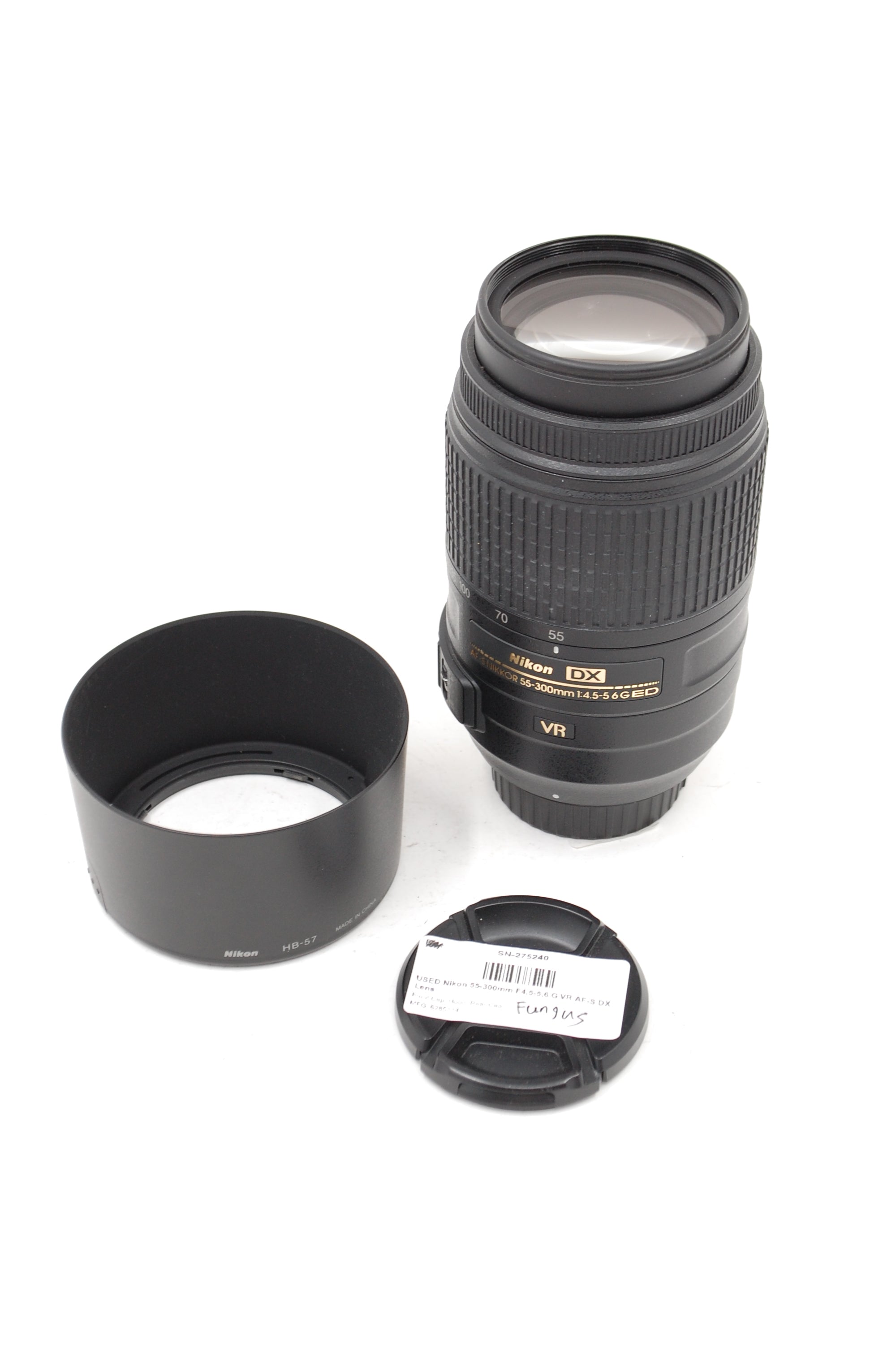 USED Nikon 55-300mm F4.5-5.6 G VR AF-S DX Lens