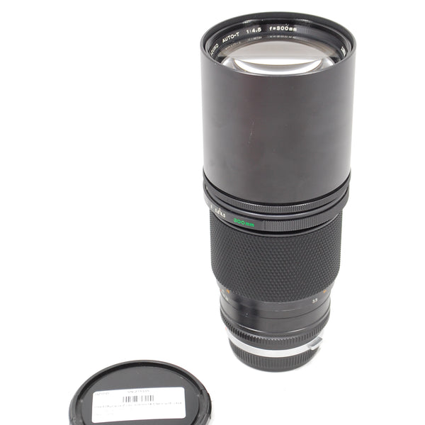 Used Olympus Zuiko 300mm f4.5 lens with case