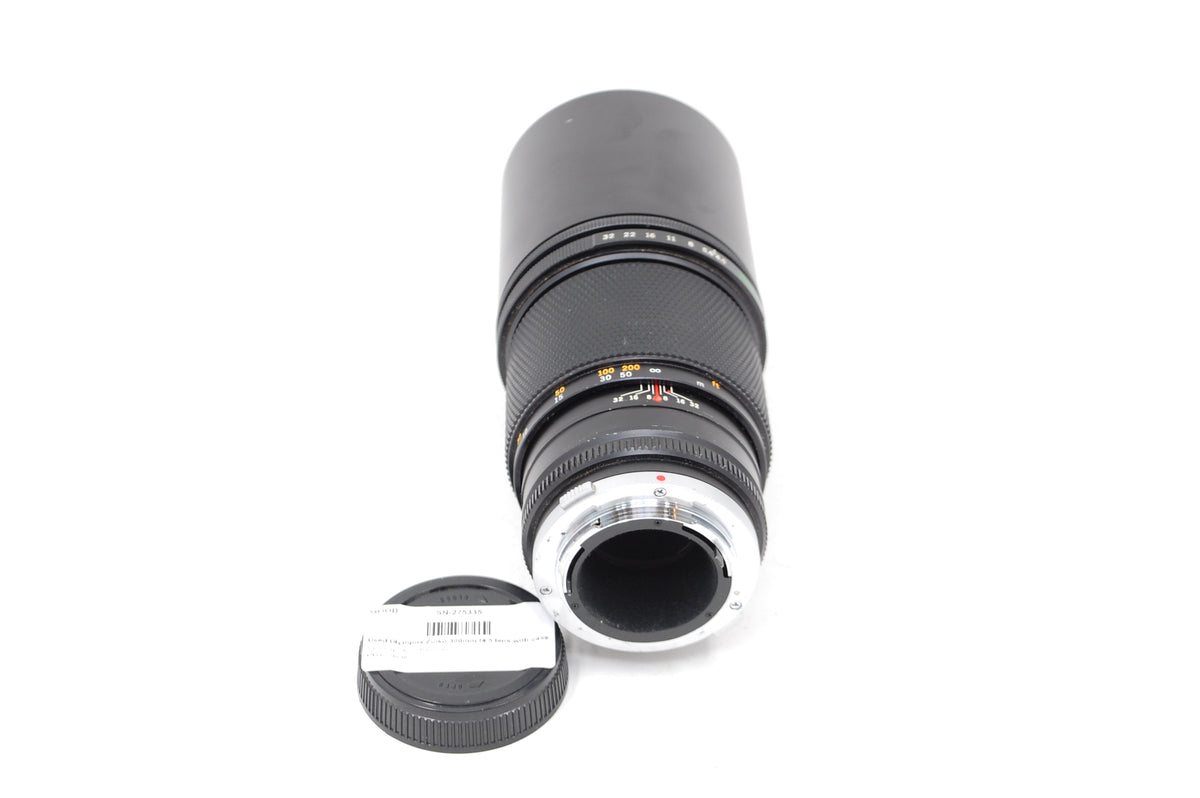 Used Olympus Zuiko 300mm f4.5 lens with case