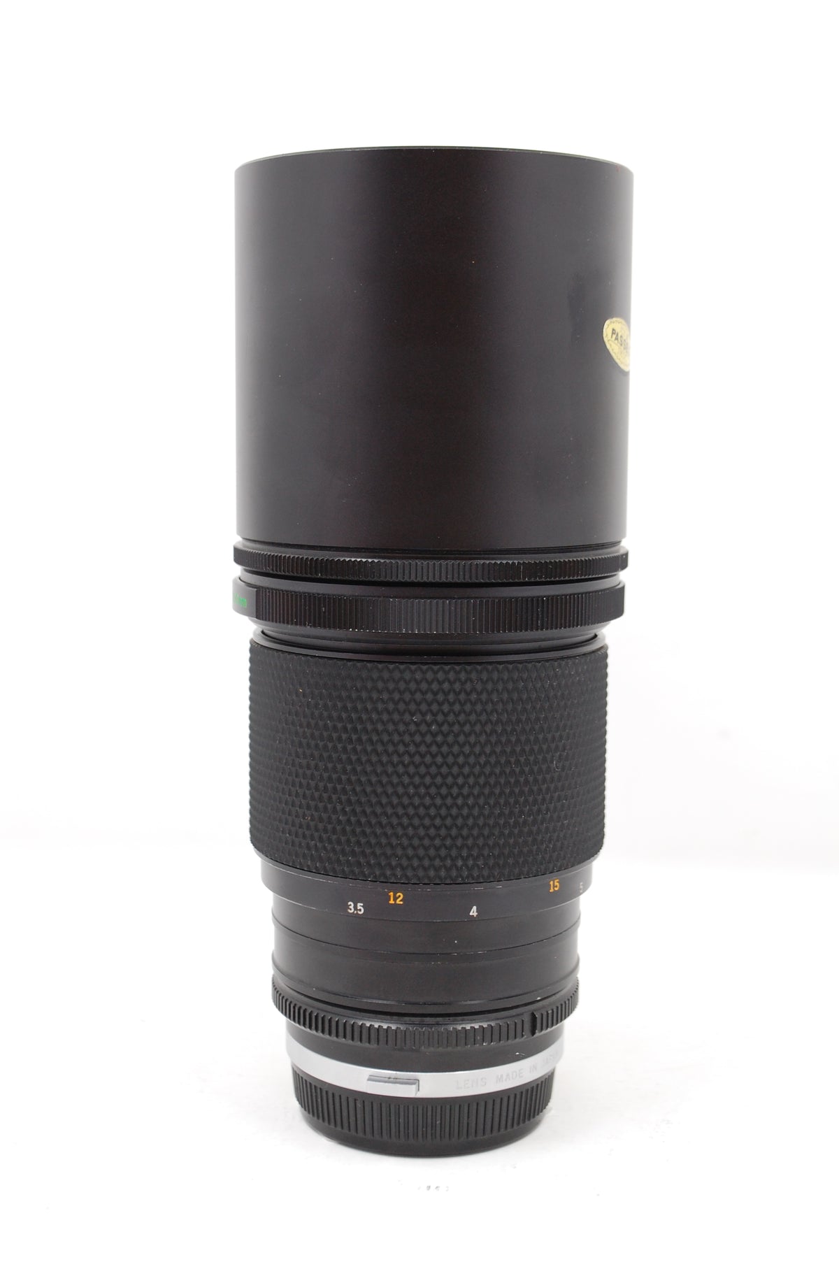 Used Olympus Zuiko 300mm f4.5 lens with case